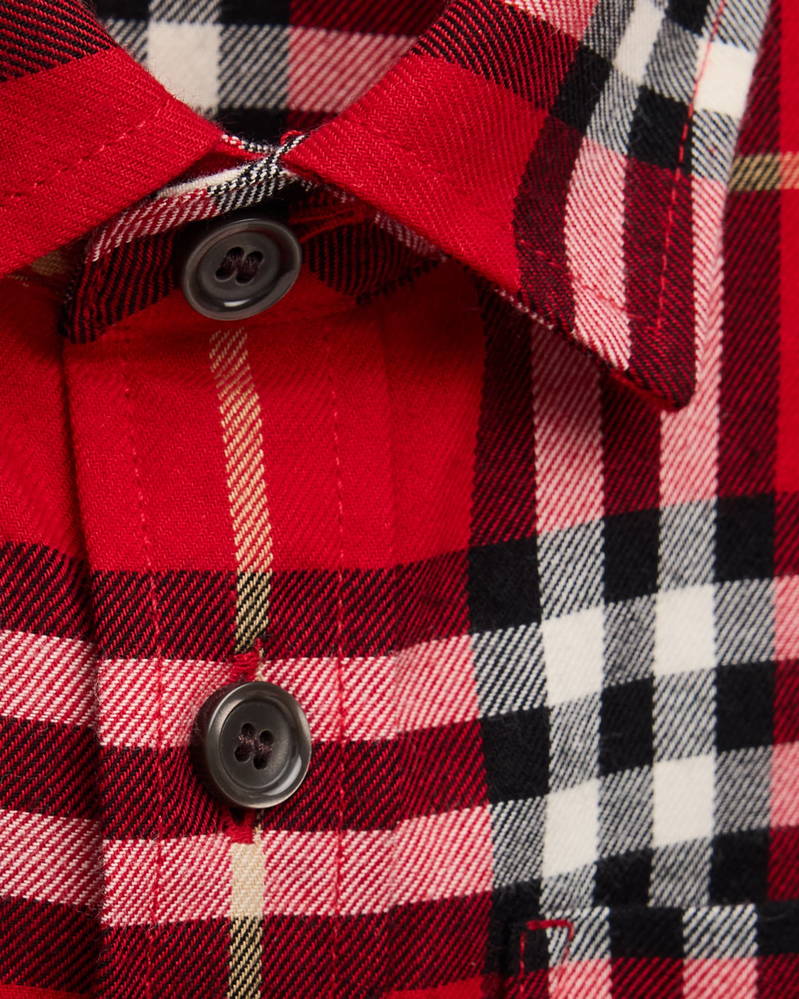 Burberry Boy's Check Cotton Flannel Shirt, Size 3-14 | Neiman Marcus