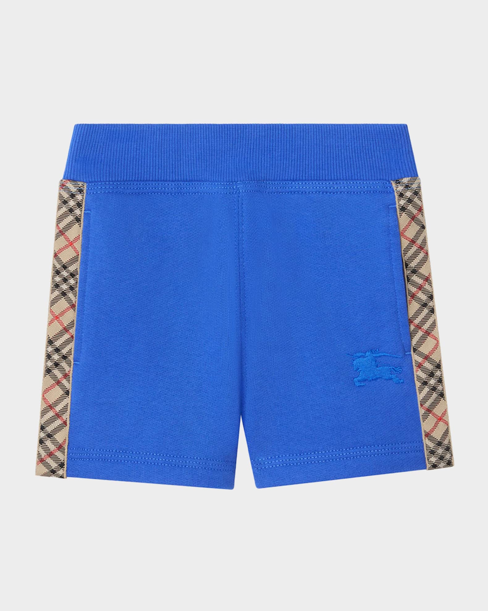 バーバリー　パンツ Burberry Boy's Check Trim Cotton Shorts, Size 6M-3 | Neiman Marcus