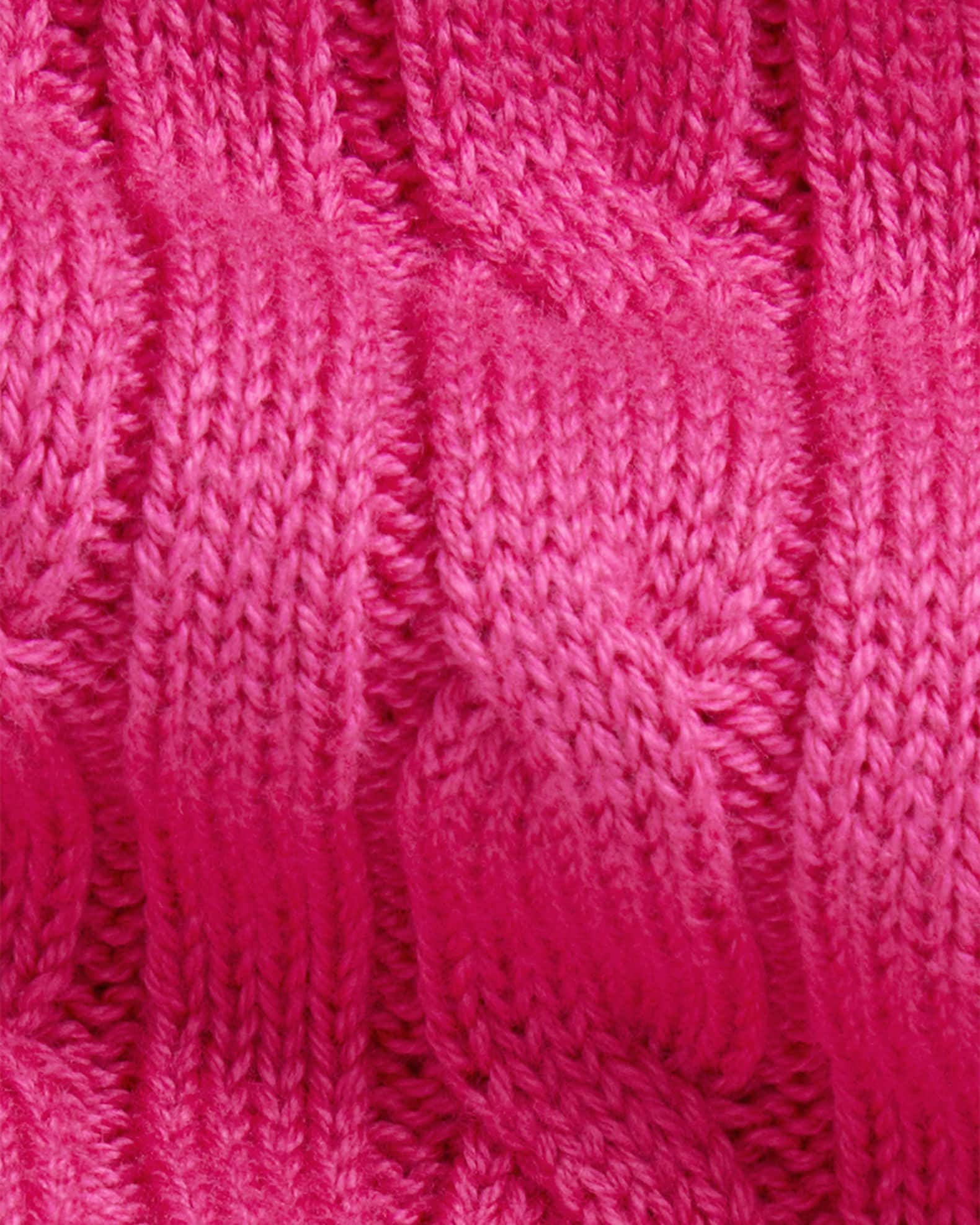 Polo Ralph Lauren Girl's Cable-Knit Cotton Polo Sweater Dress, Size 3M-24M  | Neiman Marcus