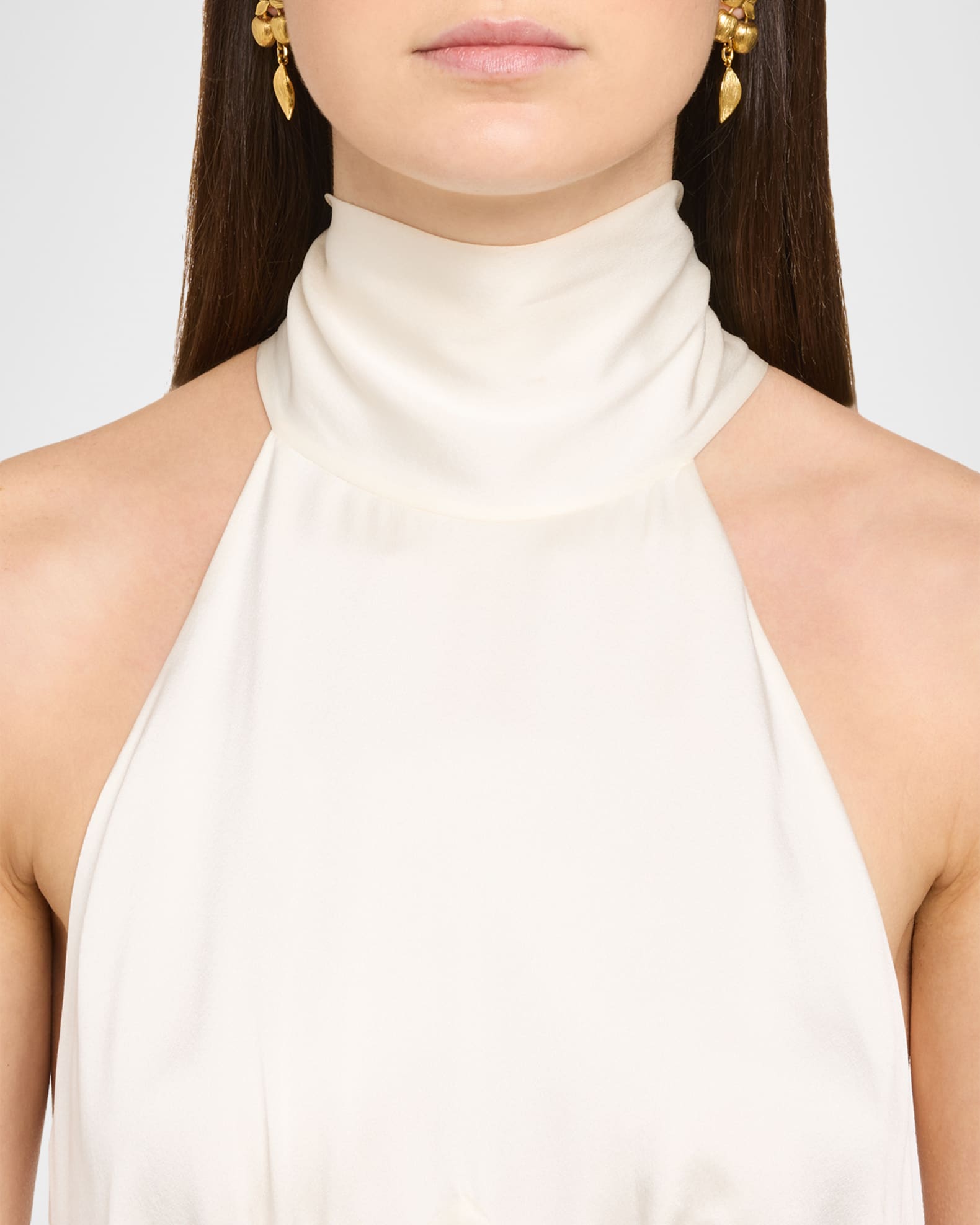 Saint Laurent Textured Cherry Earrings | Neiman Marcus