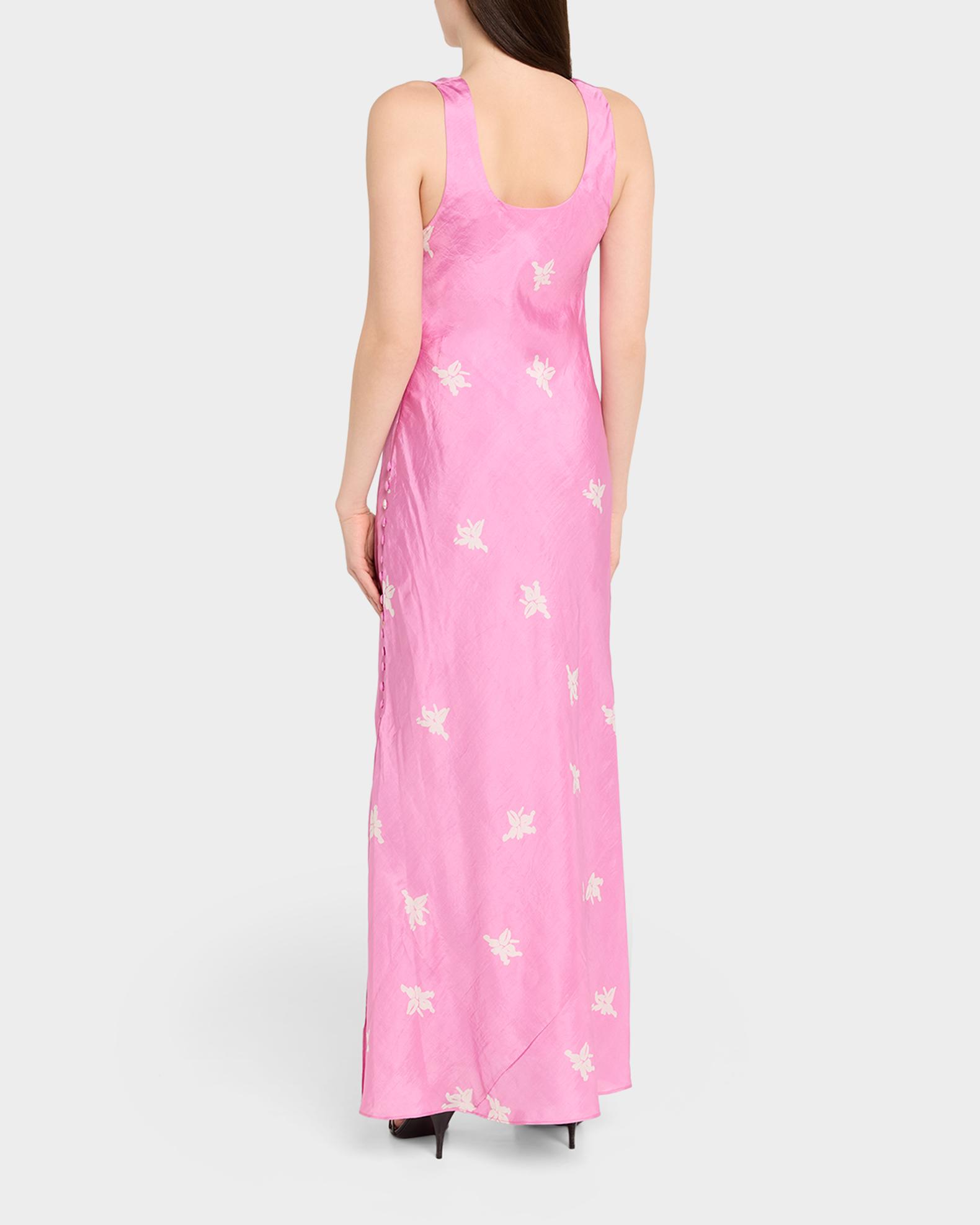 floral hot pink dress Ibiza Hot Pink Orchid Dress 6Y