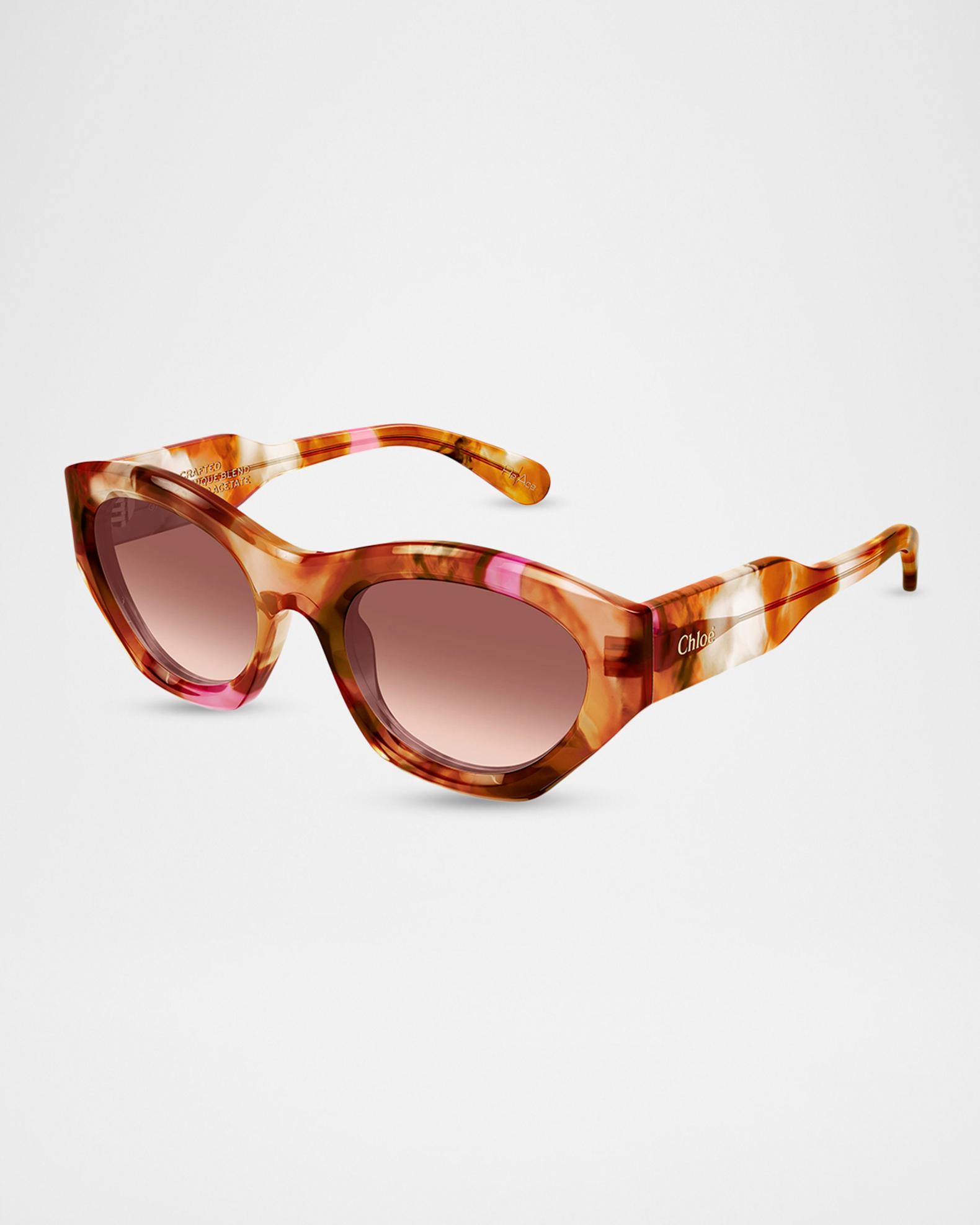 Chloe Gayia 53mm Acetate Cat-Eye Sunglasses | Neiman Marcus