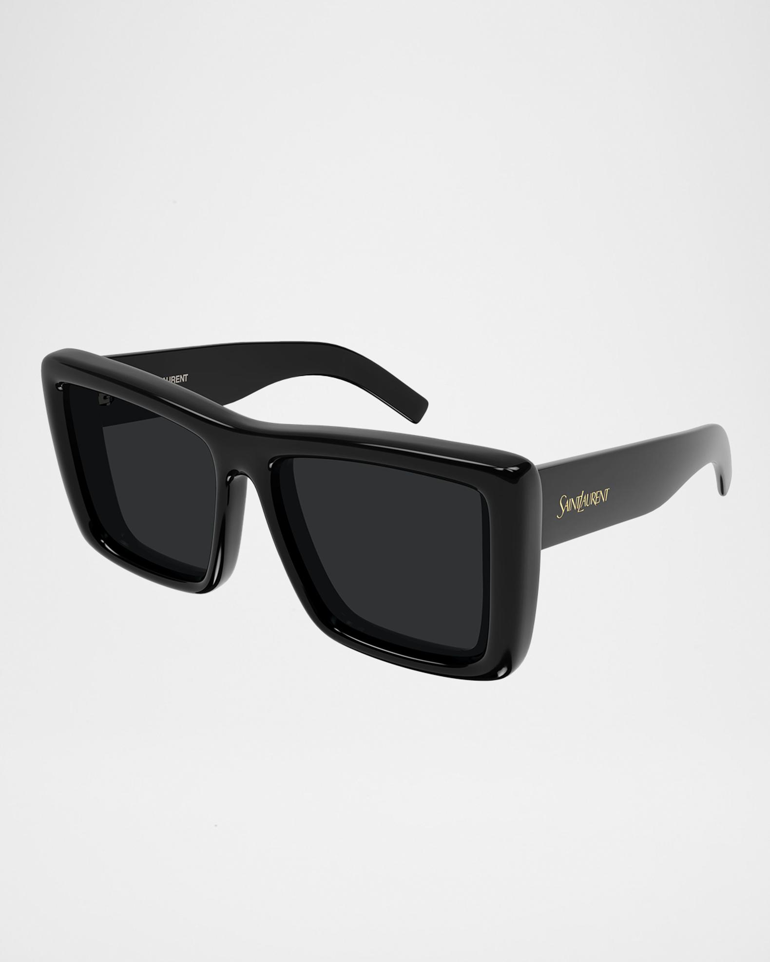 NEW Saint Laurent SL591 001 Black Square Oversized Women Sunglasses Saint Laurent SL 895-001 Sunglasses | Neiman Marcus main image 3