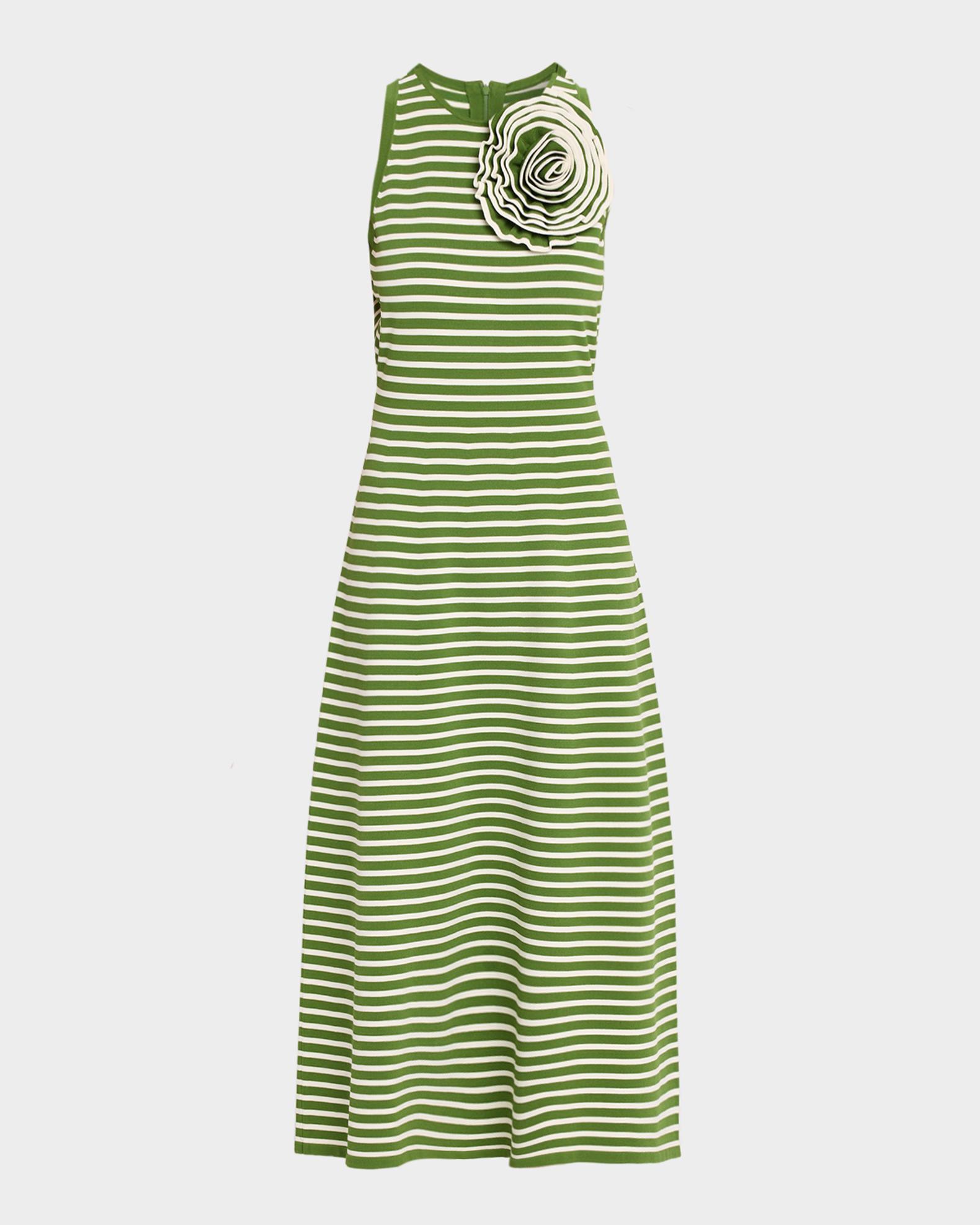 lela rose knit dress Detail Halter Cactus Multi / XL / S263796 festival fits