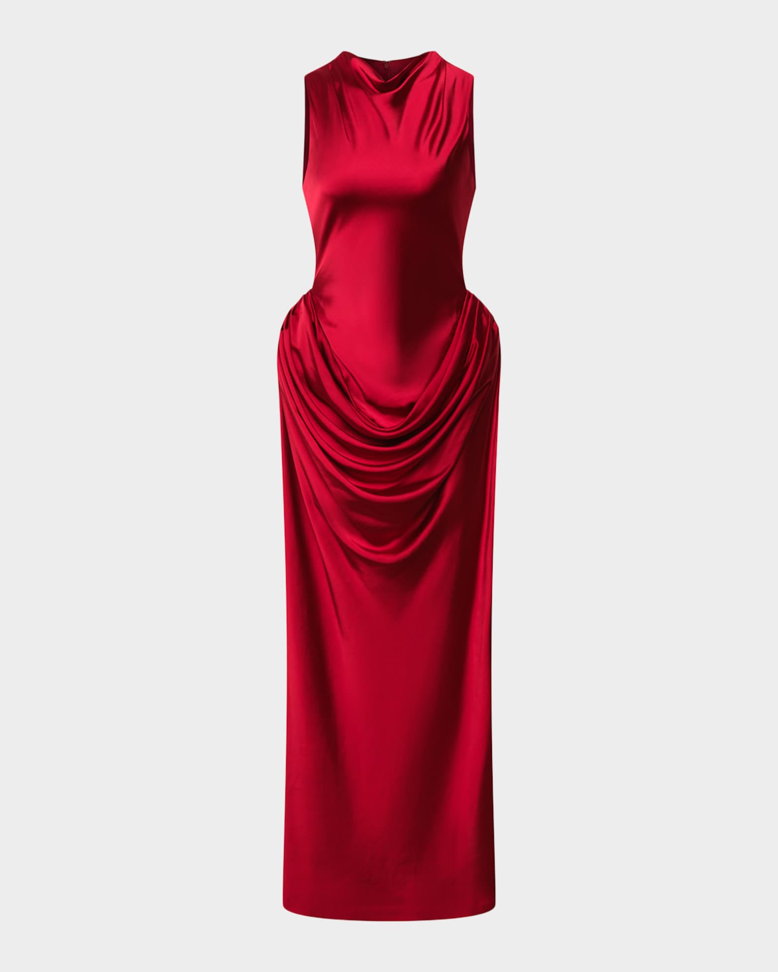 open lace back dress CUSHNIE et Ochs The Josephine Red Dress Size US 4 UK 8 Ladies