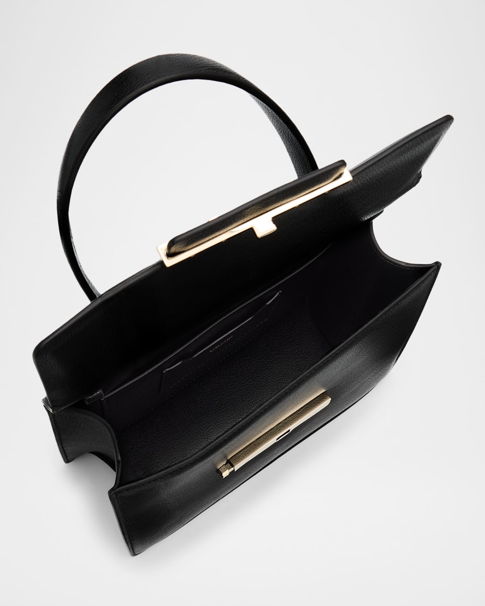 Tom 出品 TOM FORD Aube Small Leather Top-Handle Bag | Neiman Marcus