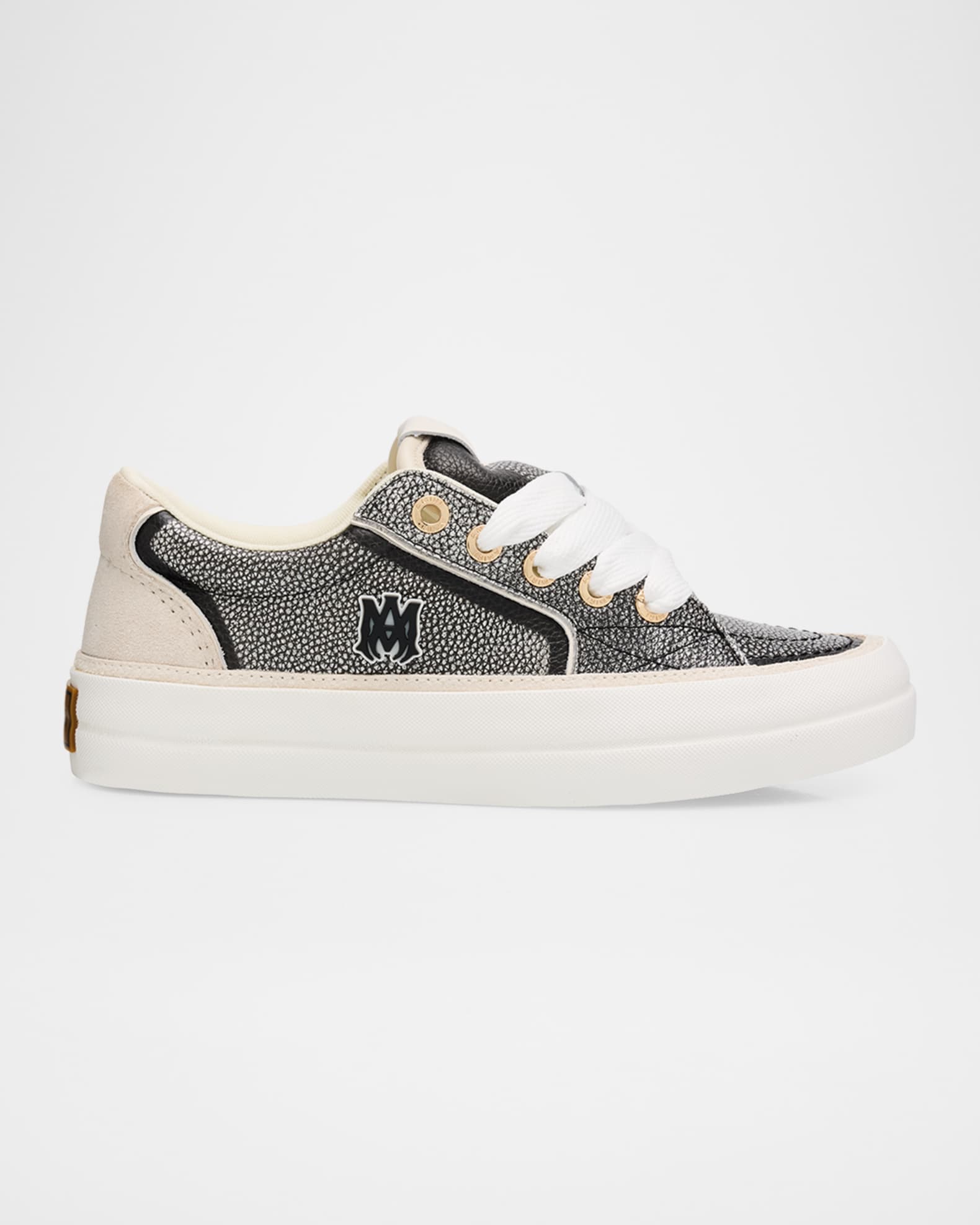 Amiri Men's Pebbled Sunset Grained Leather Low-Top Sneakers