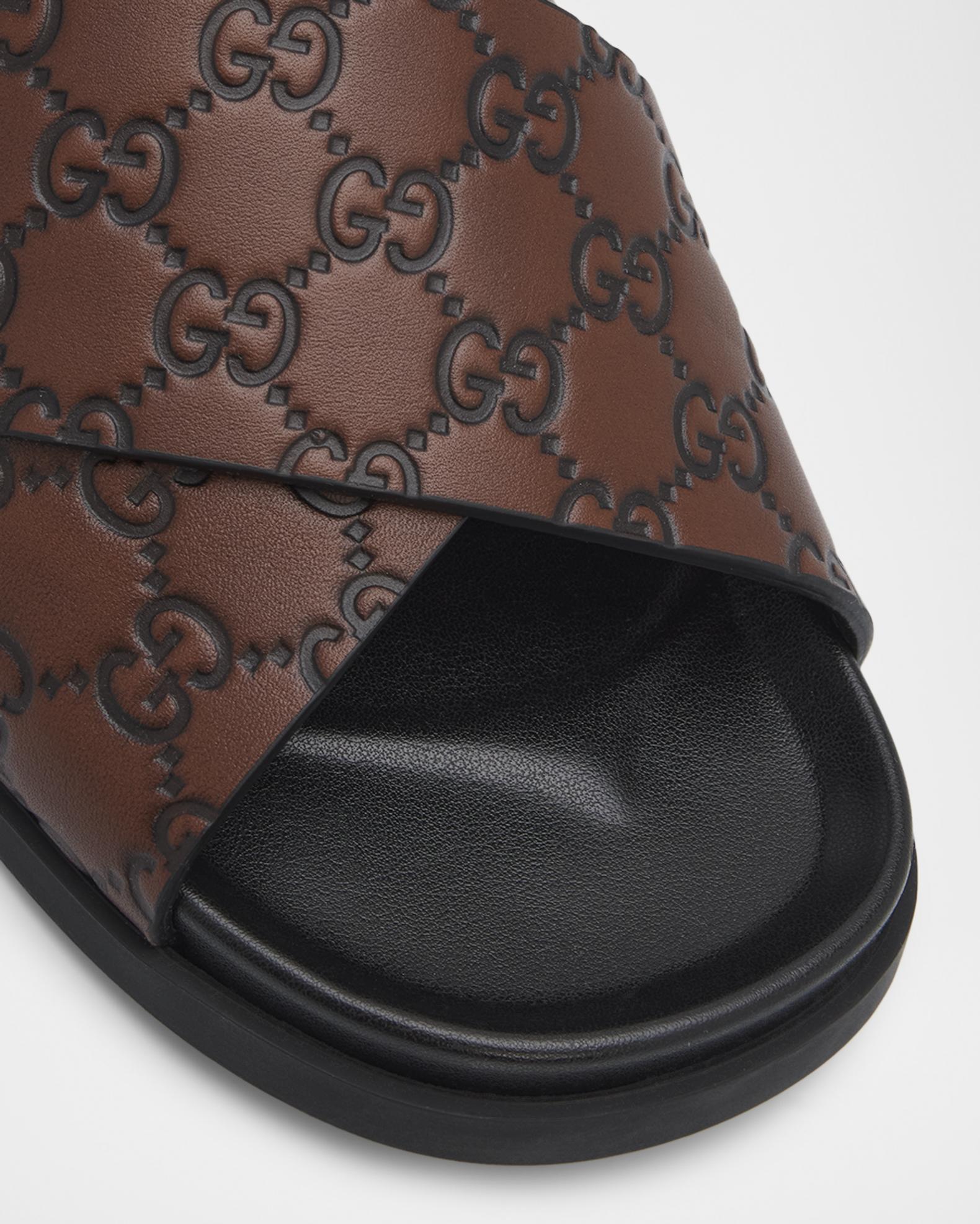 GUCCI Embossed Slide Sandals Gucci Men main image 2