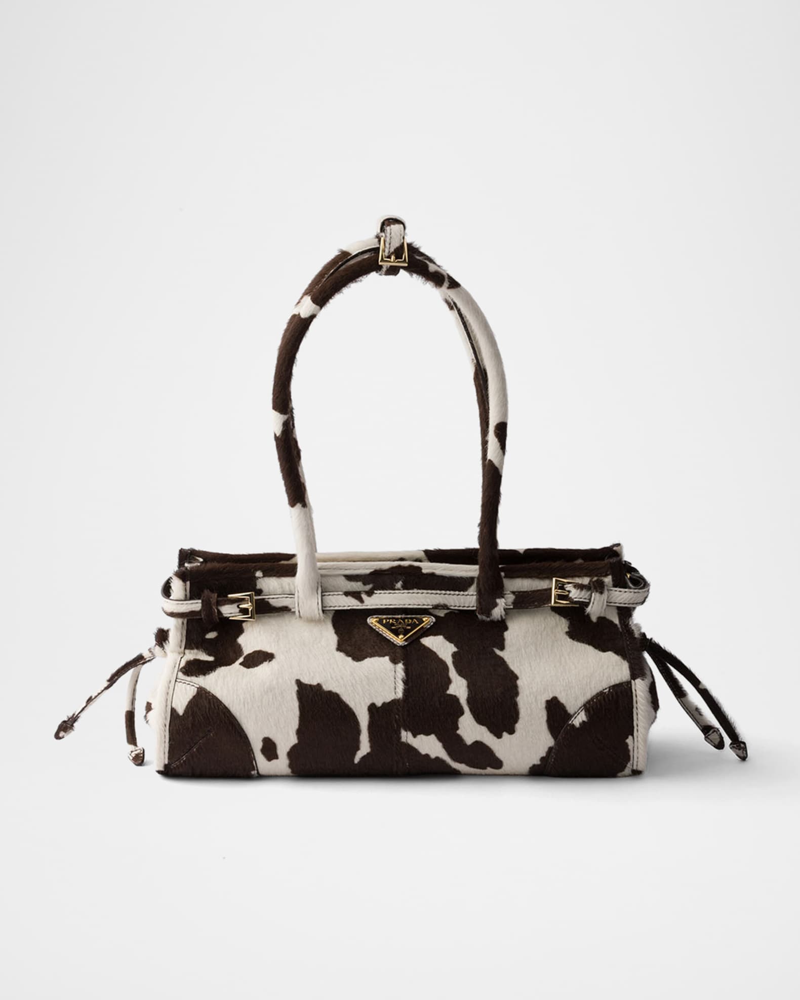 PRADA ハンドバッグ　パイソン　アニマル Prada Prada Bonnie Medium Printed Pony Hair Handbag | Neiman Marcus