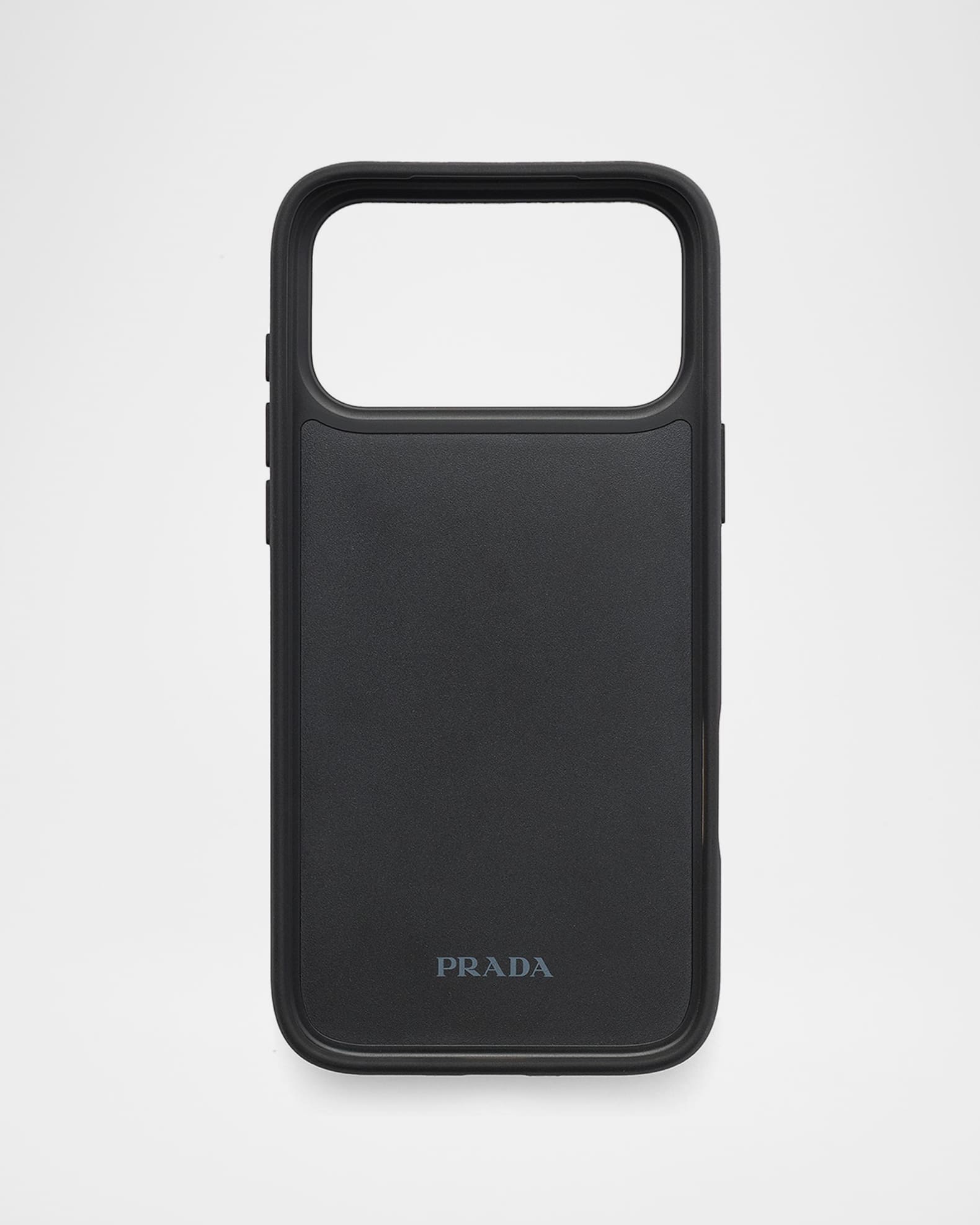 PRADA ブラック iPhone ケース Prada Men's Saffiano Leather iPhone 17 Pro Max Phone Case | Neiman