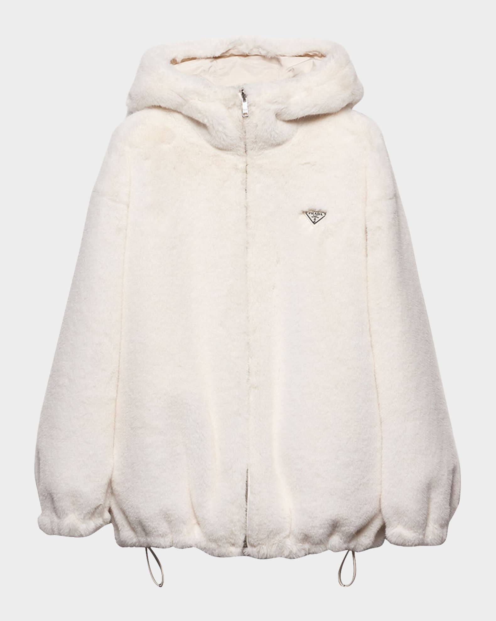 Prada Reversible Faux Fur Jacket | Neiman Marcus