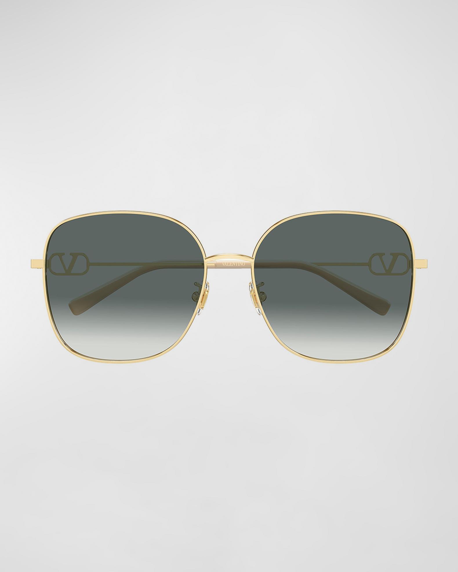 Valentino Garavani VLogo Signature 59mm Square Sunglasses | Neiman