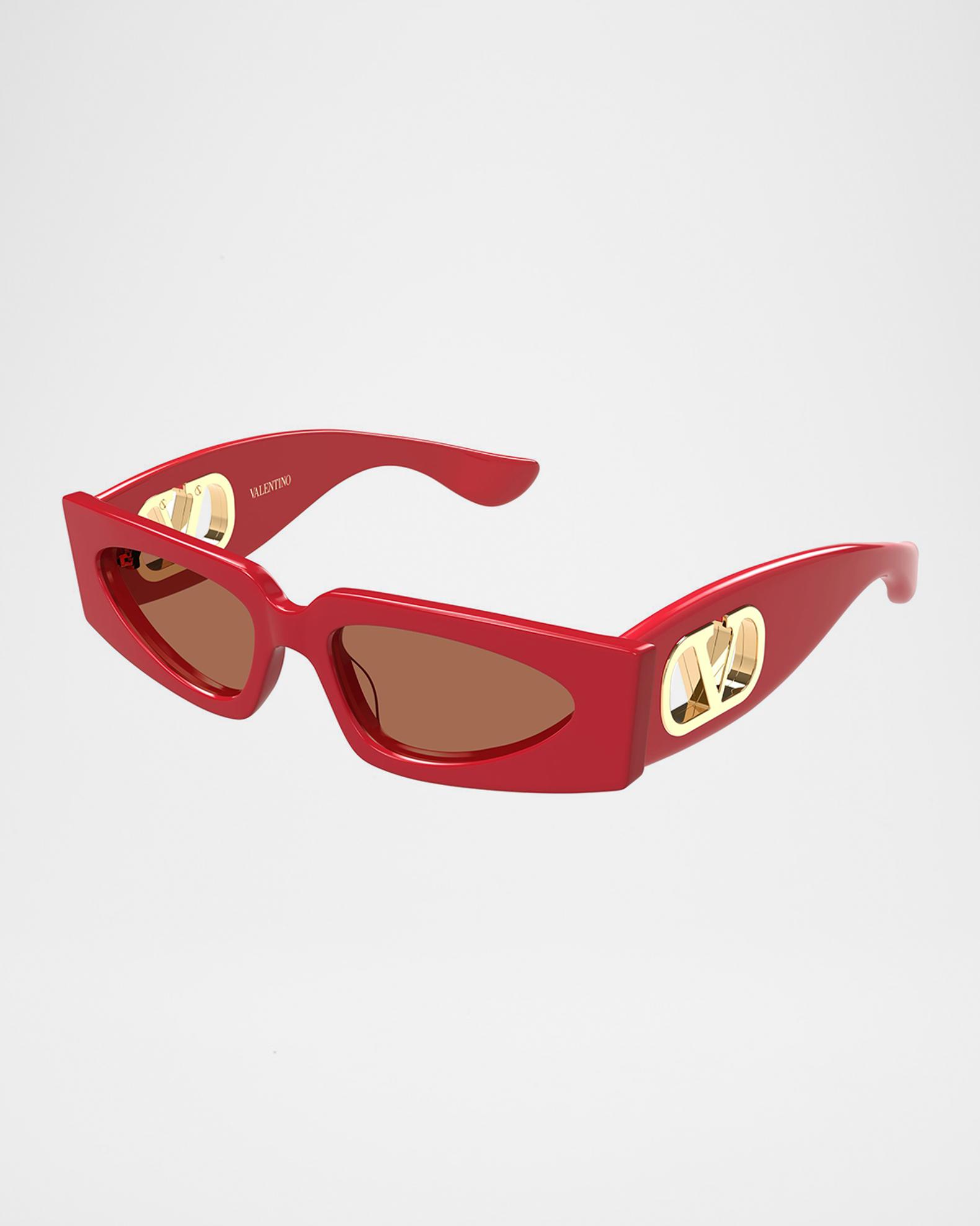 Valentino Garavani VLogo Signature 53mm Cat-Eye Sunglasses