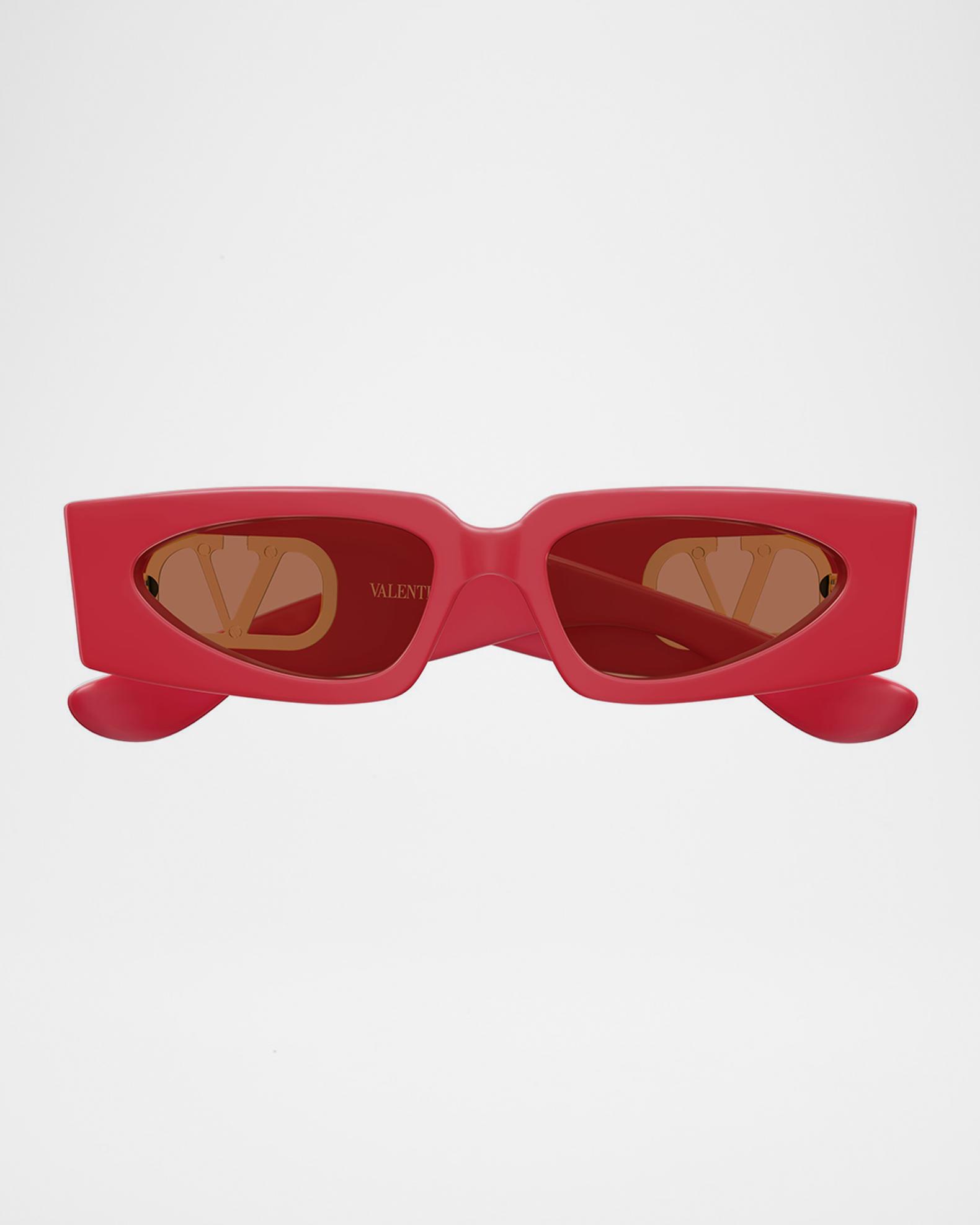 Valentino Garavani VLogo Signature 53mm Cat-Eye Sunglasses