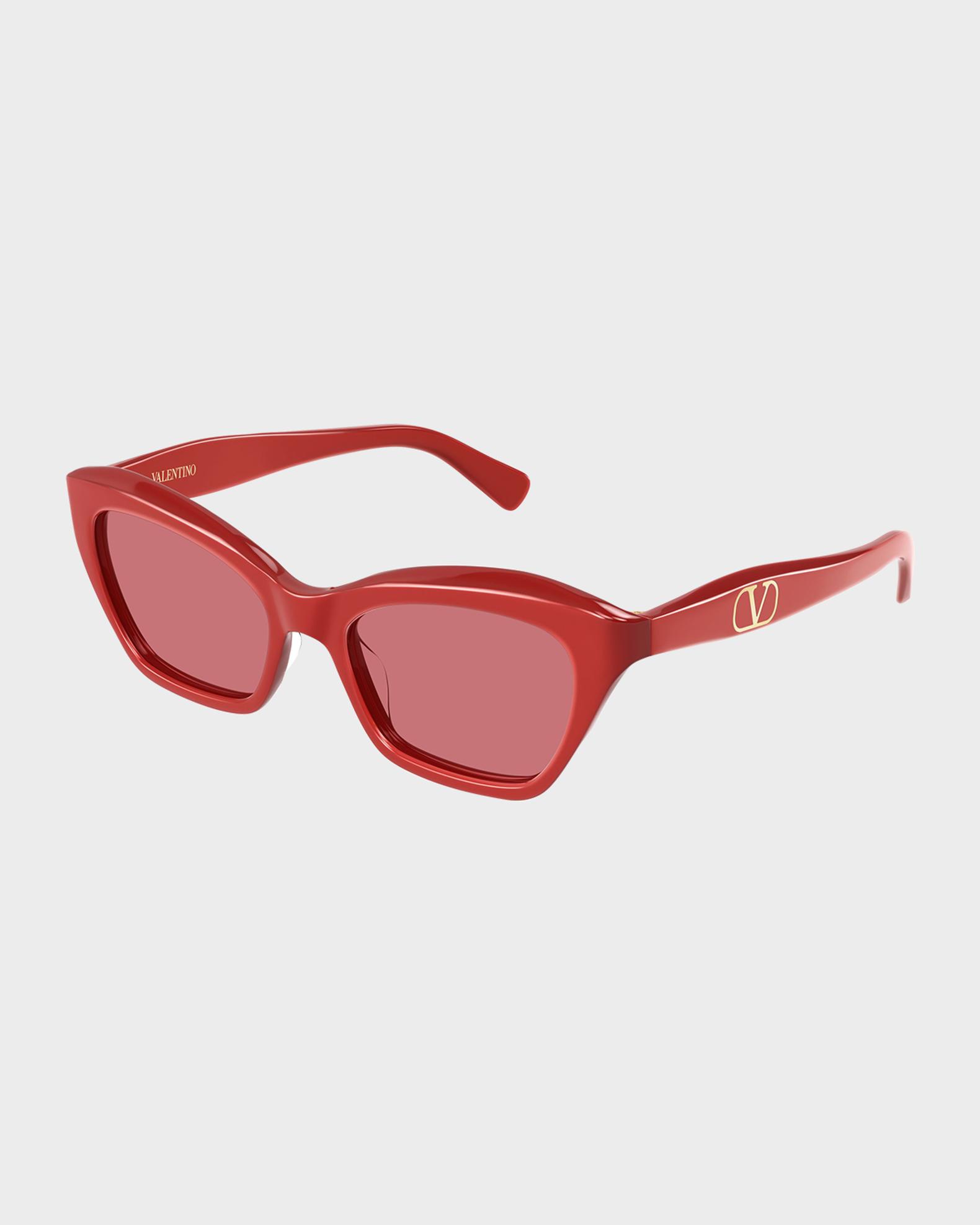 Valentino Garavani VLogo Signature 52mm Cat-Eye Sunglasses  display picture 3
