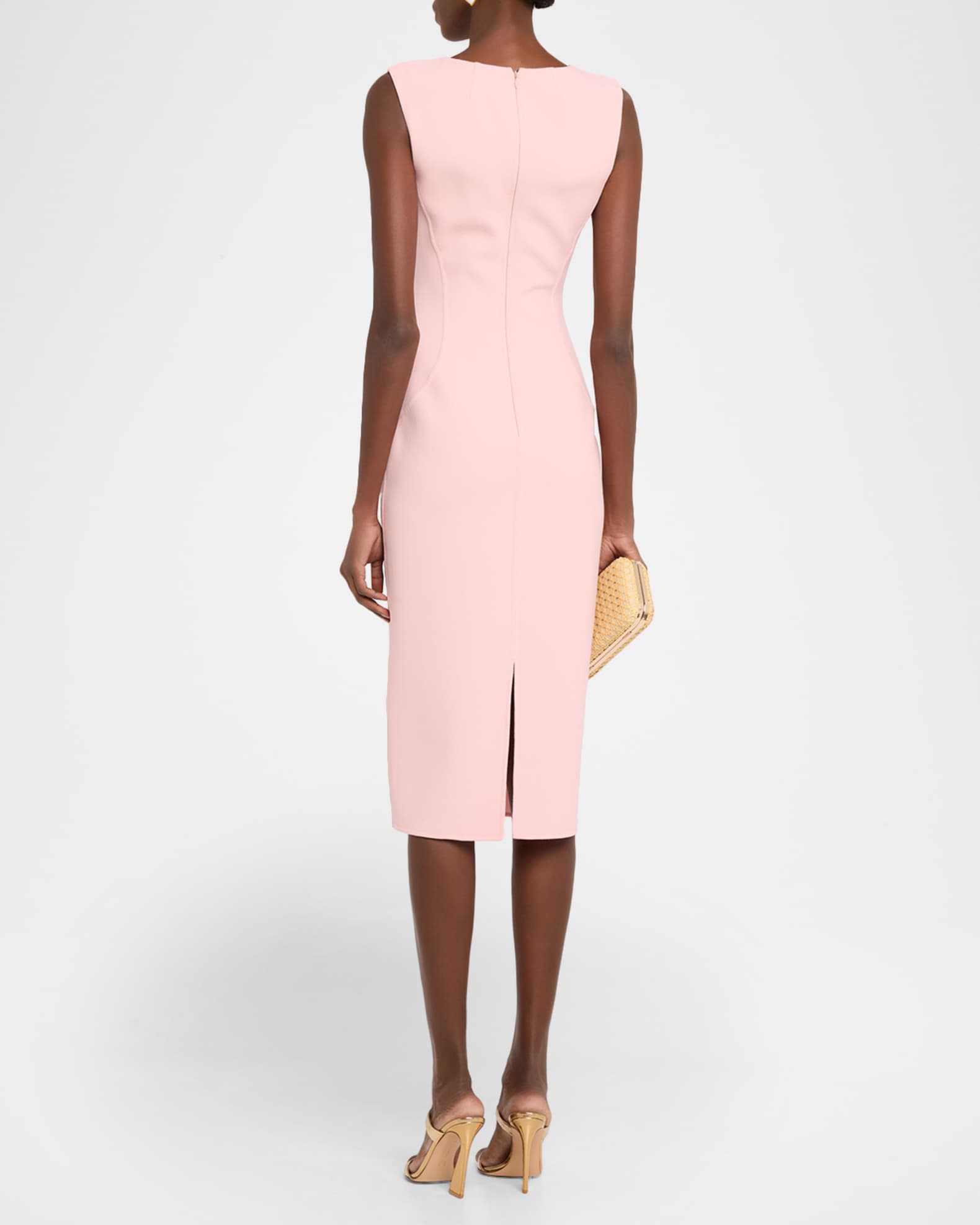 sachin and babi light blue dress MICHAEL Michael Kors HALTER LONG MIDI - Day dress - midnight blue/dark blue main image 1
