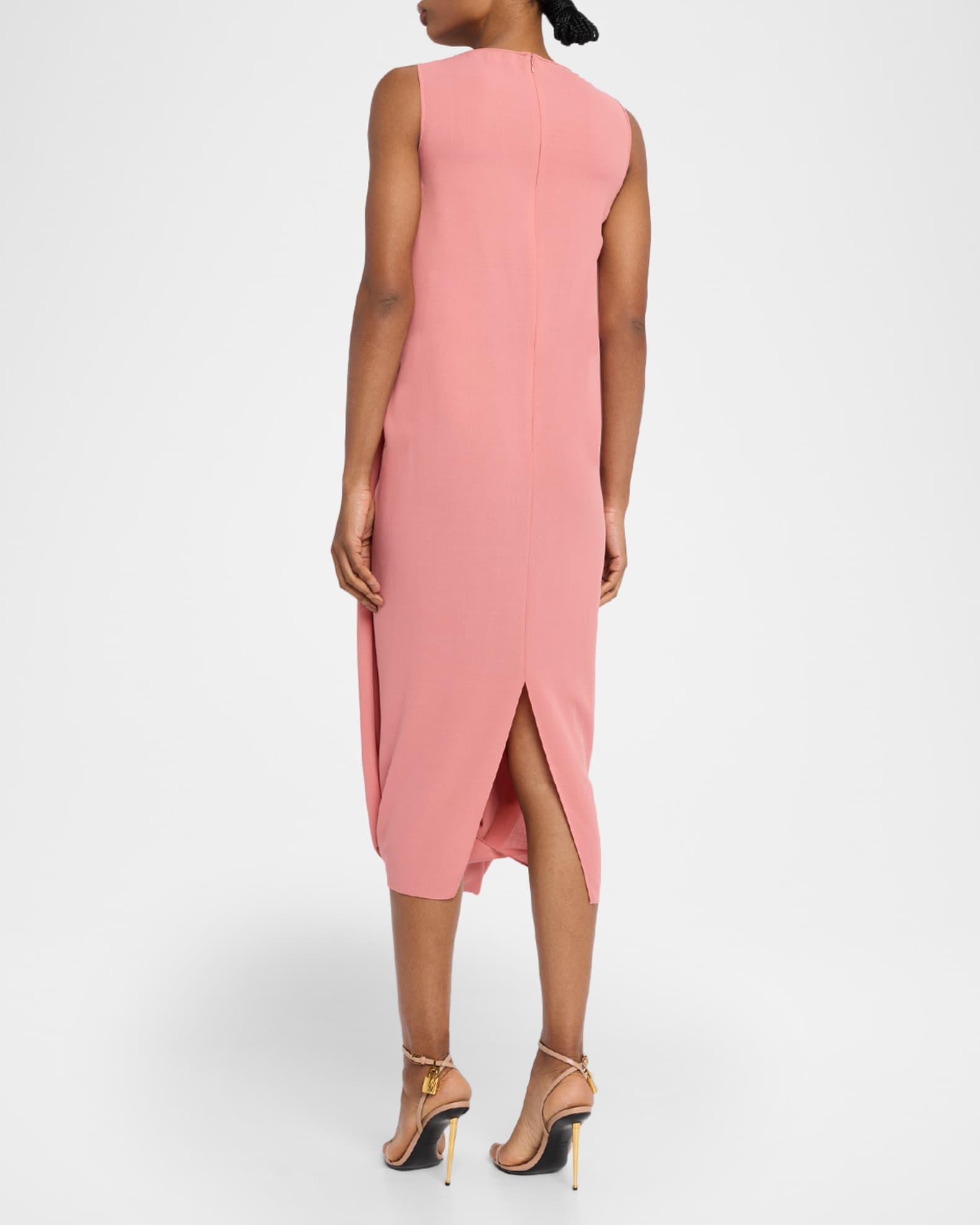 pink christmas dress women Women's Pink Elf Sequin V Neck Dress | Festive Holiday Dress | High Strength & Durable Material with Stretch | Pink