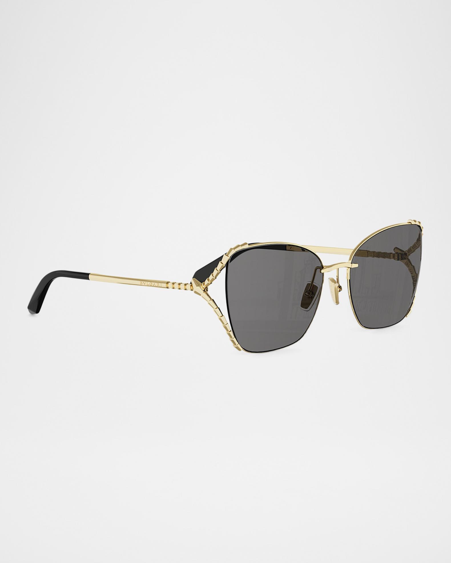 BVLGARI Serpenti Viper 56mm Butterfly Sunglasses | Neiman Marcus