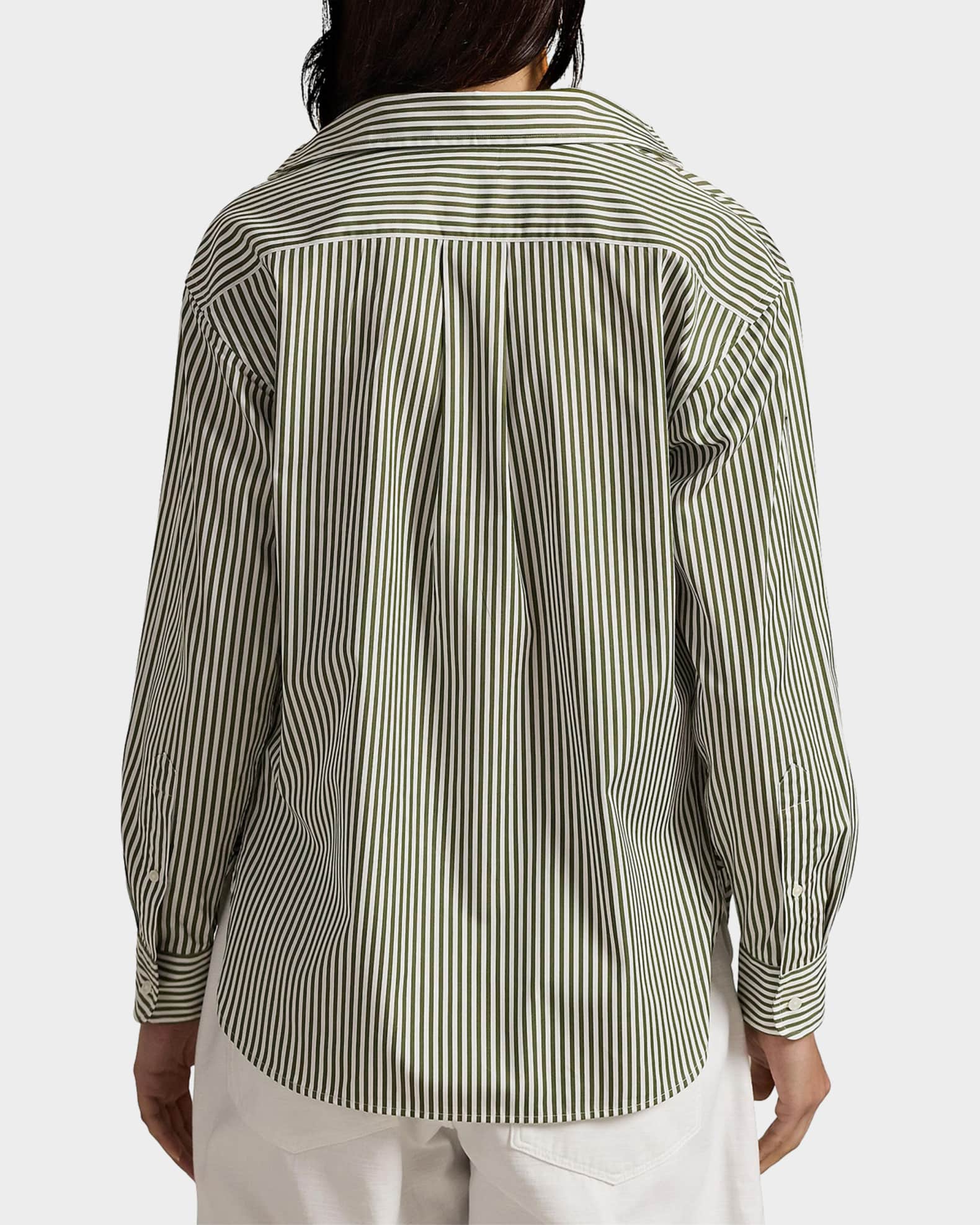 Polo Ralph Lauren Striped Cotton Button-Down Shirt | Neiman Marcus