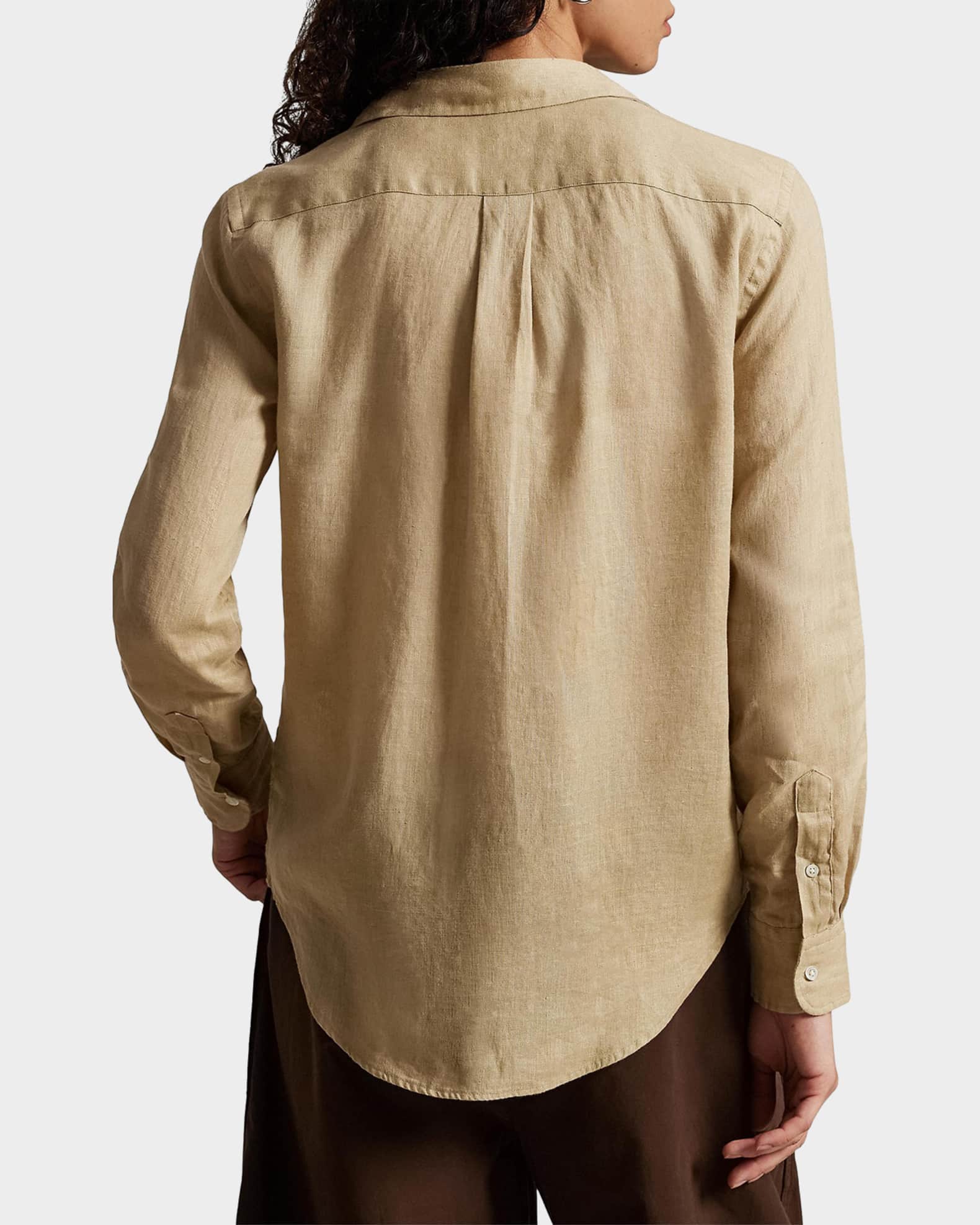 Polo Ralph Lauren Classic-Fit Linen Shirt | Neiman Marcus