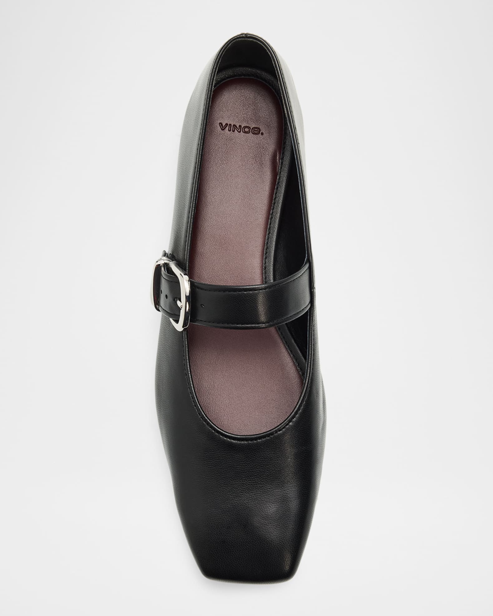 Vince Daniela Leather Ballerina Flats | Neiman Marcus
