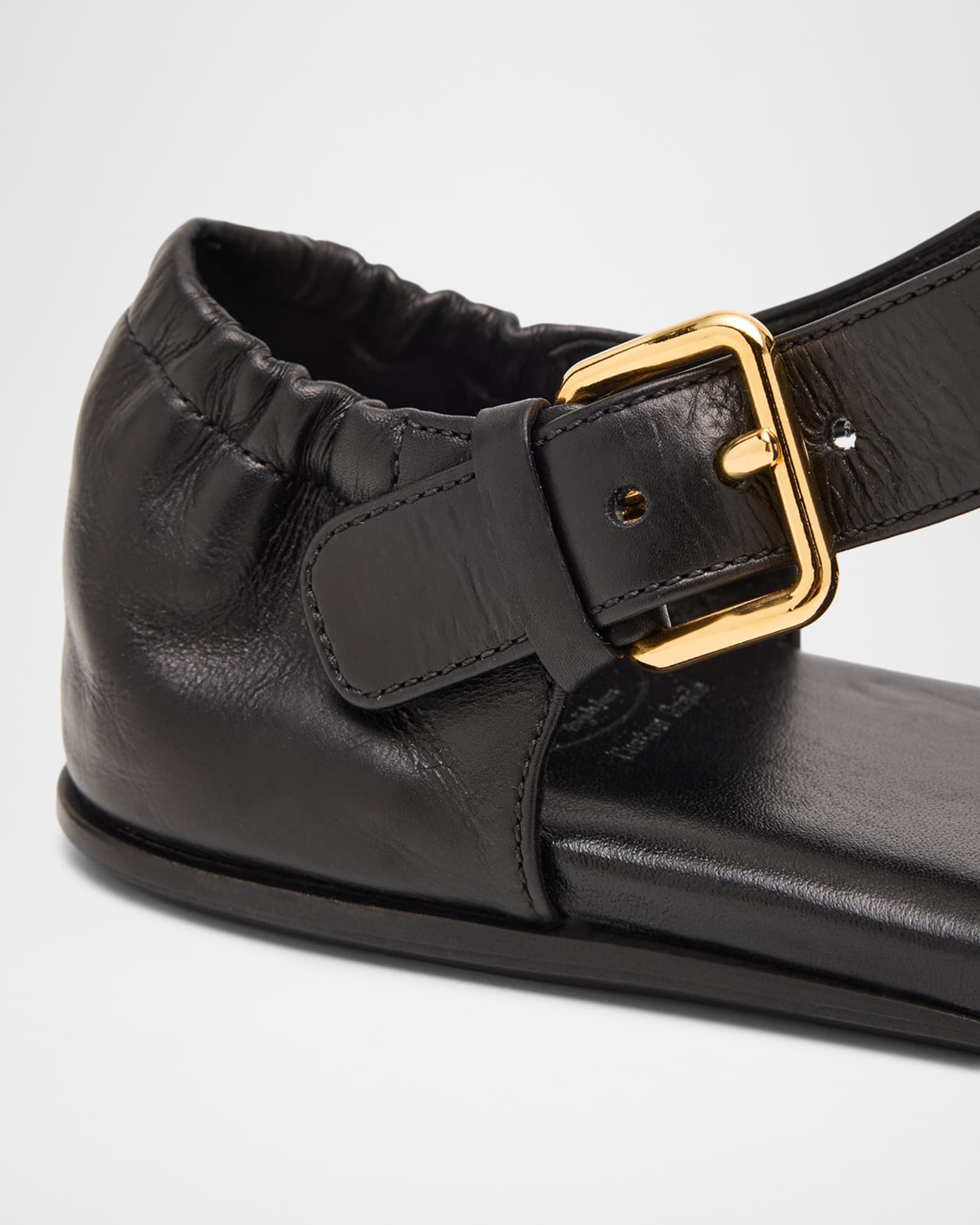 Church's Opal Met Leather Fisherman Sandals | Neiman Marcus