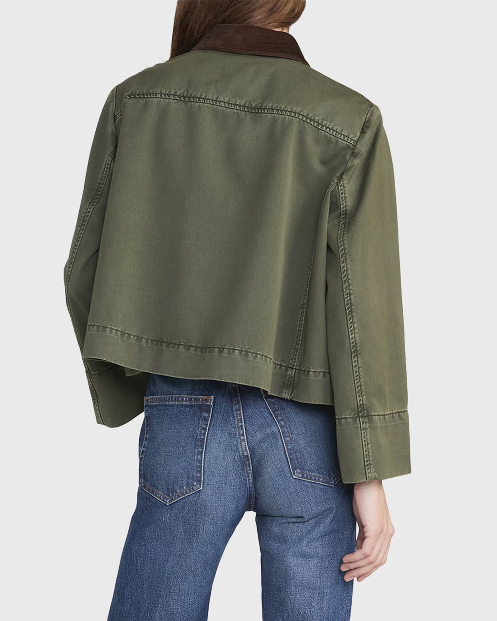 FRAME The Mini Swing Jacket | Neiman Marcus