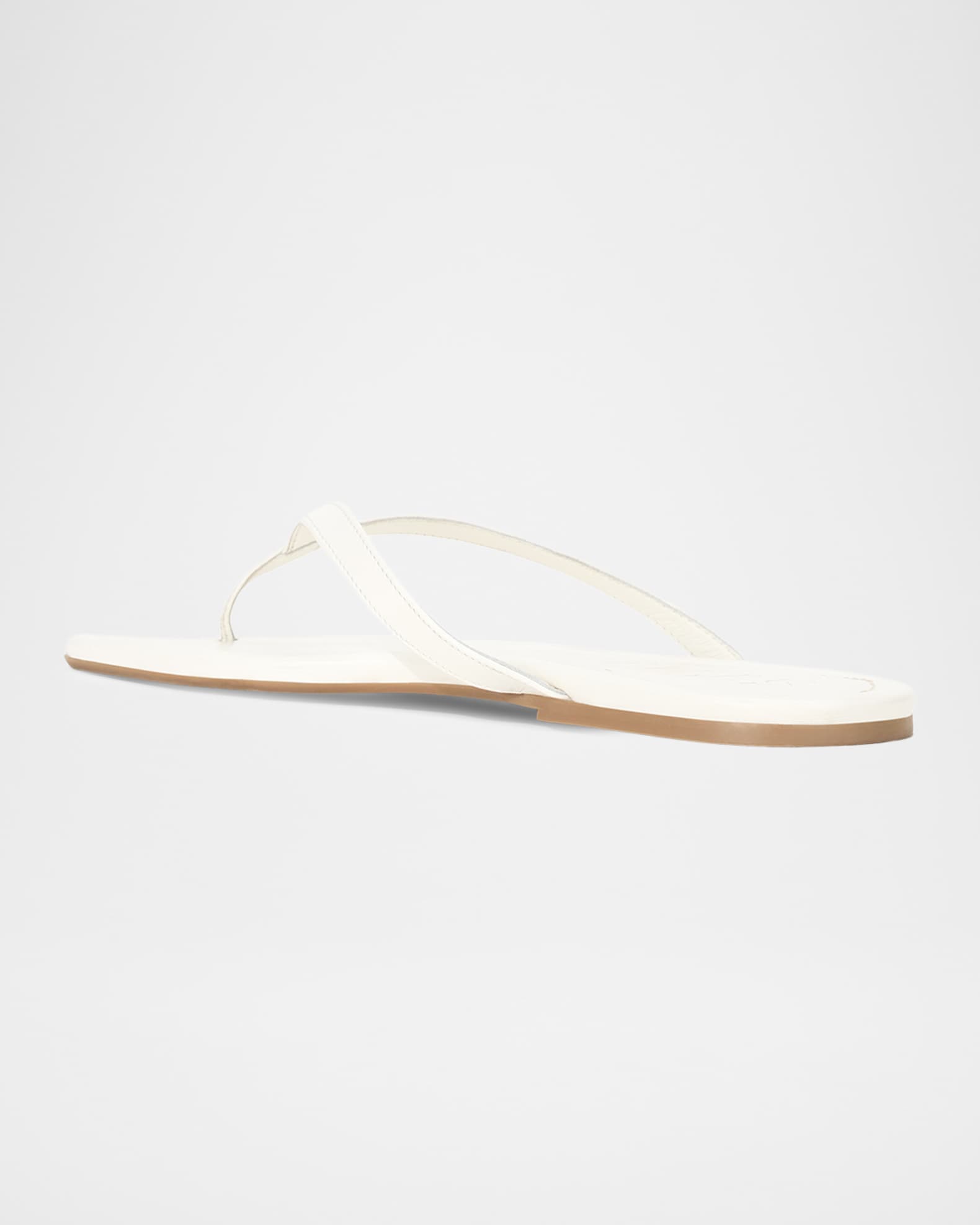 STAUD Freja Leather Thong Sandals | Neiman Marcus