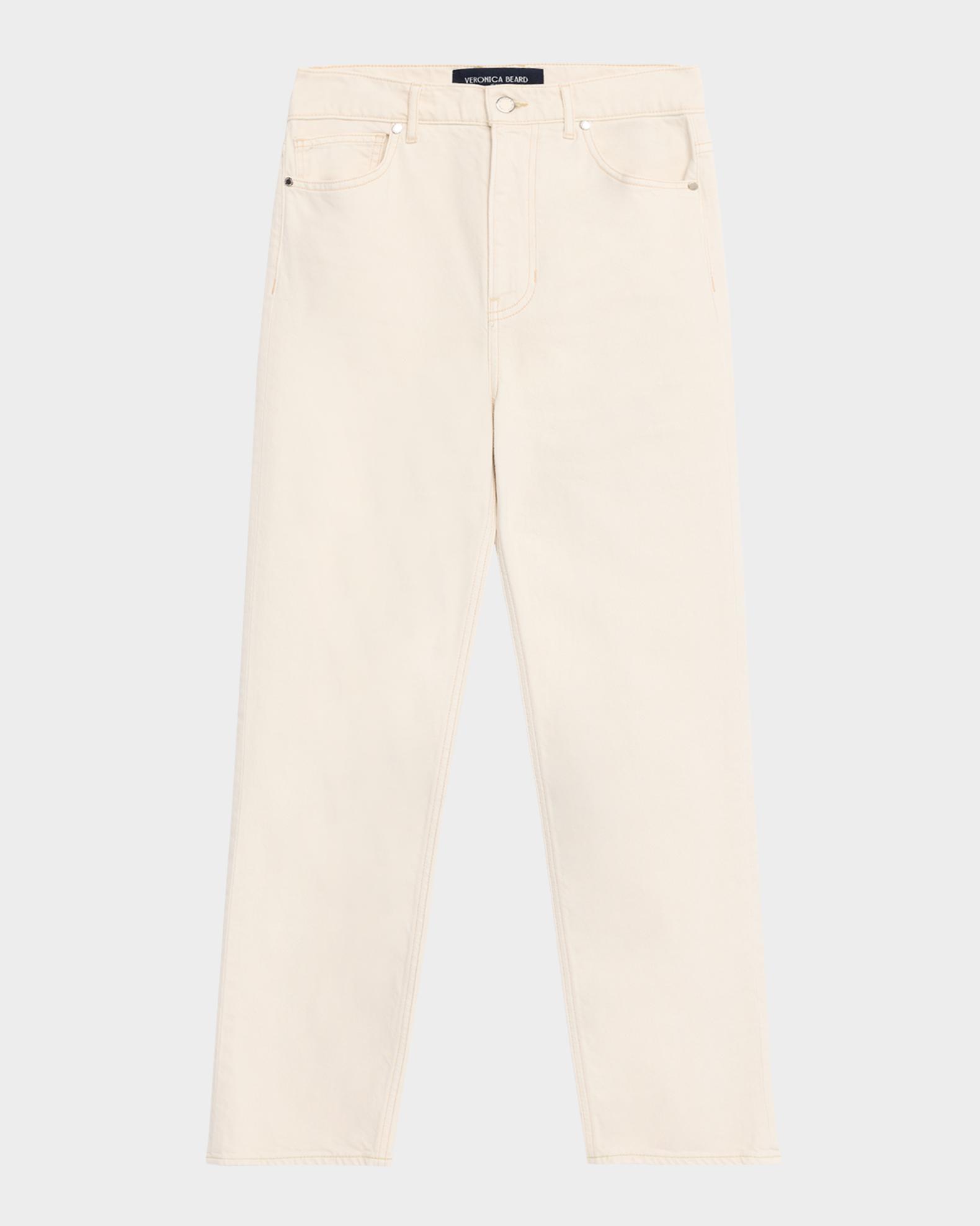 Veronica Beard Leah Mid-Rise Straight Jeans | Neiman Marcus