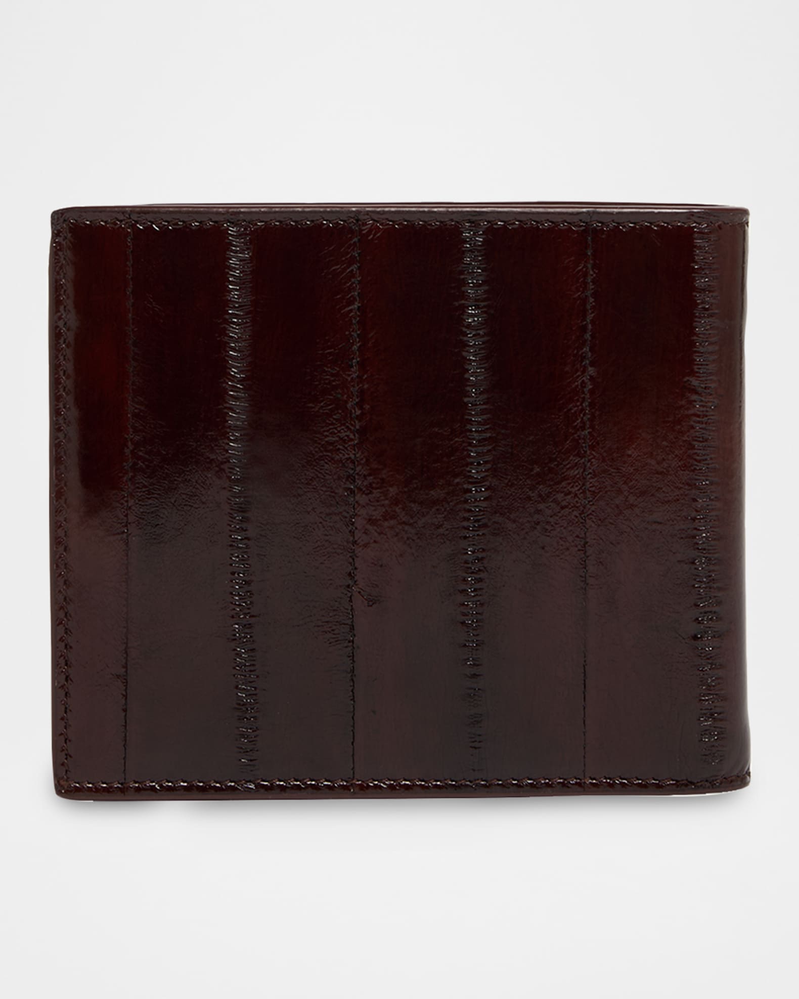 SAINT LAURENT 三つ折り財布 ダークブラウン Saint Laurent Men's Tiny Cassandre Bi-Fold Wallet | Neiman Marcus
