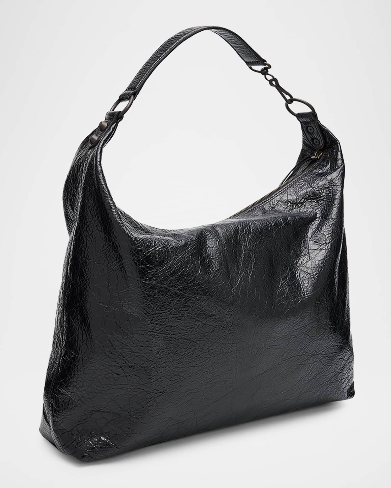 Balenciaga Le City Medium Leather Hobo Bag | Neiman Marcus