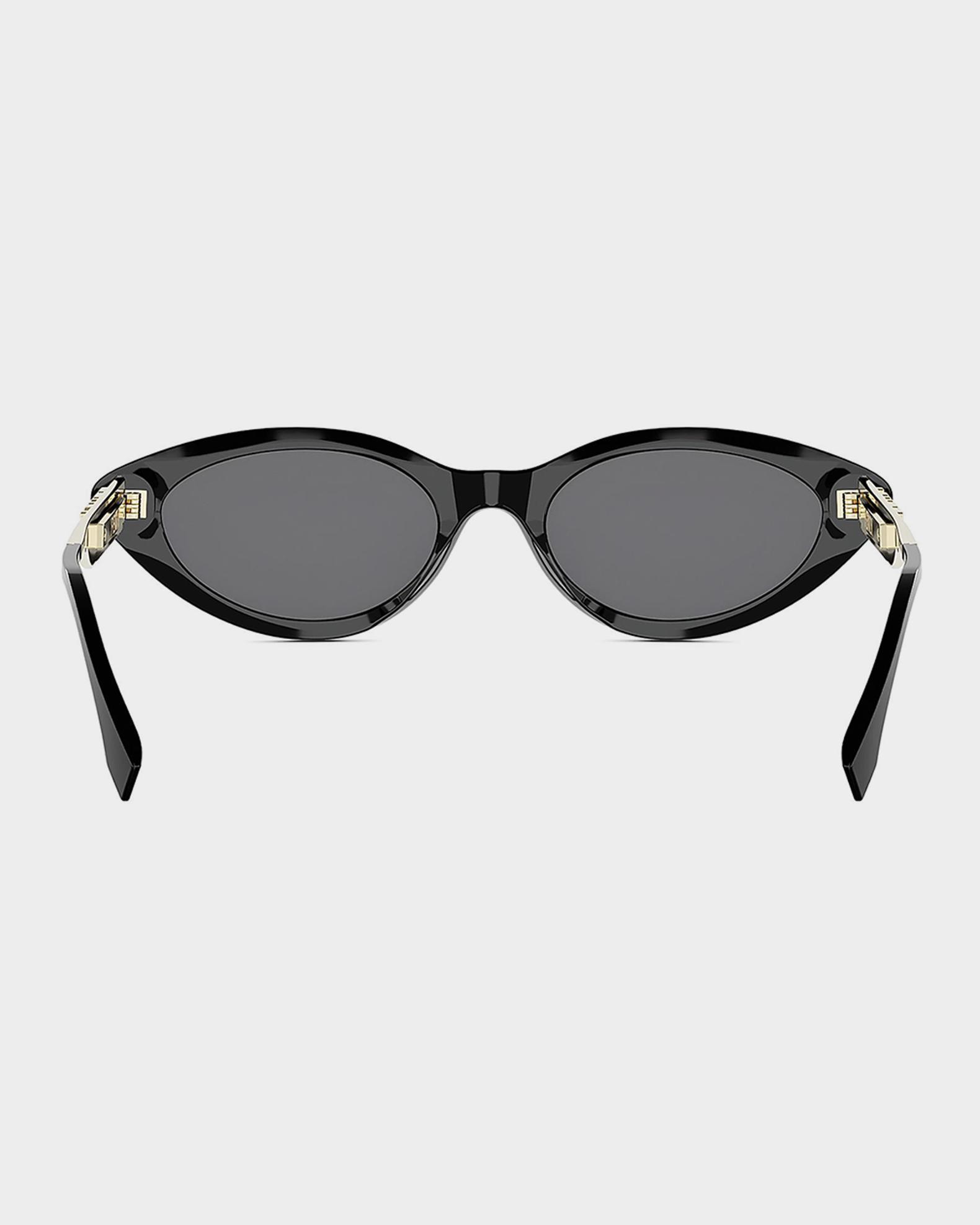Fendi Classic Black Cat Eye 51 mm Sunglasses FOA056V1PF1U7H_03?wid=2000&hei  main image 3