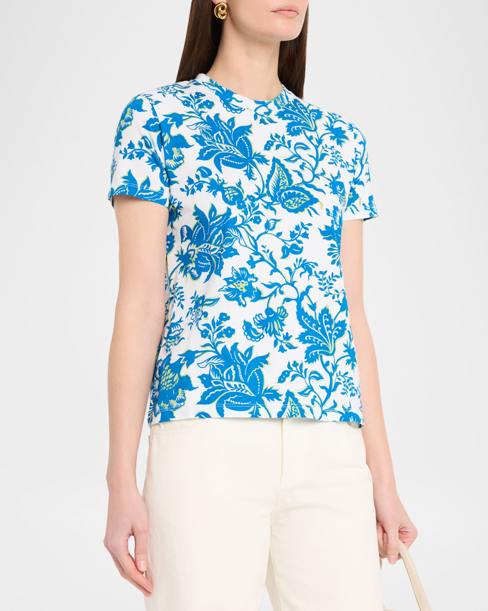 ETRO トップス ETRO Cropped crocheted cotton halterneck top | NET-A-PORTER