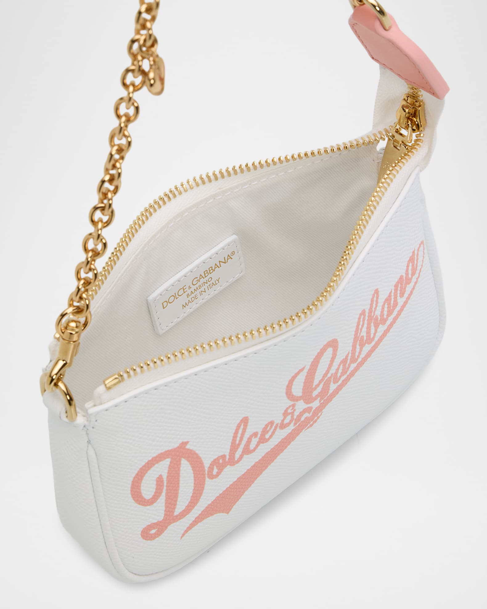 Dolce&Gabbana Kid's DG Candy Calfskin Crossbody Bag | Neiman Marcus