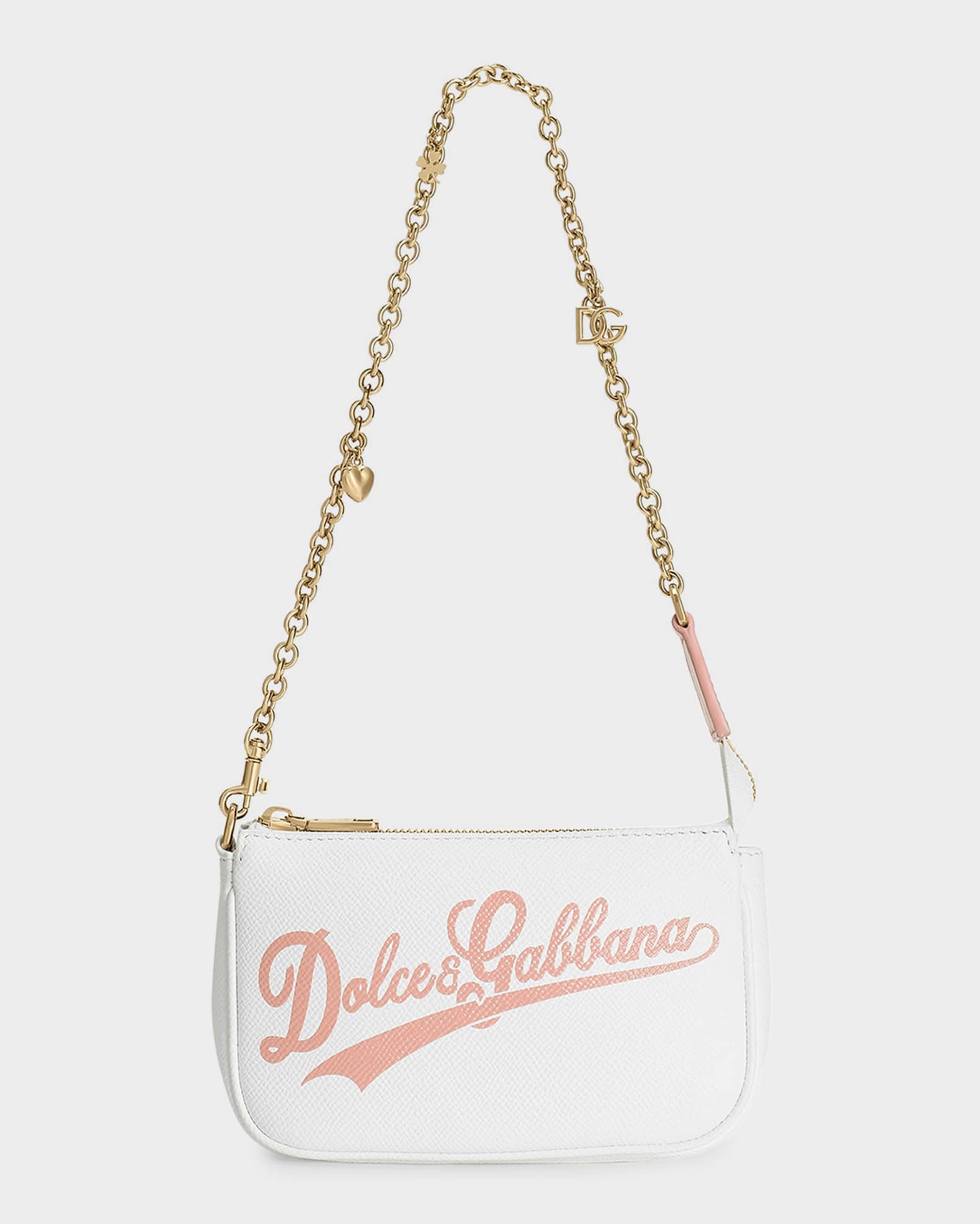 Dolce&Gabbana Kid's DG Candy Calfskin Crossbody Bag | Neiman Marcus