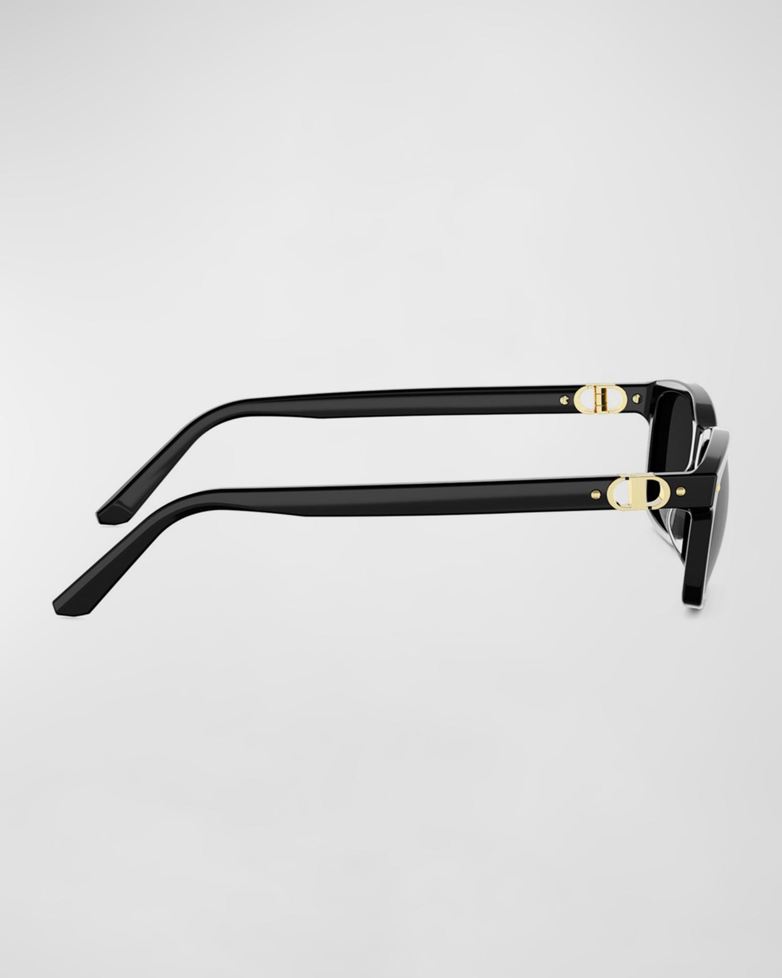 Dior Petit CD S1I Acetate Rectangular Sunglasses | Neiman Marcus