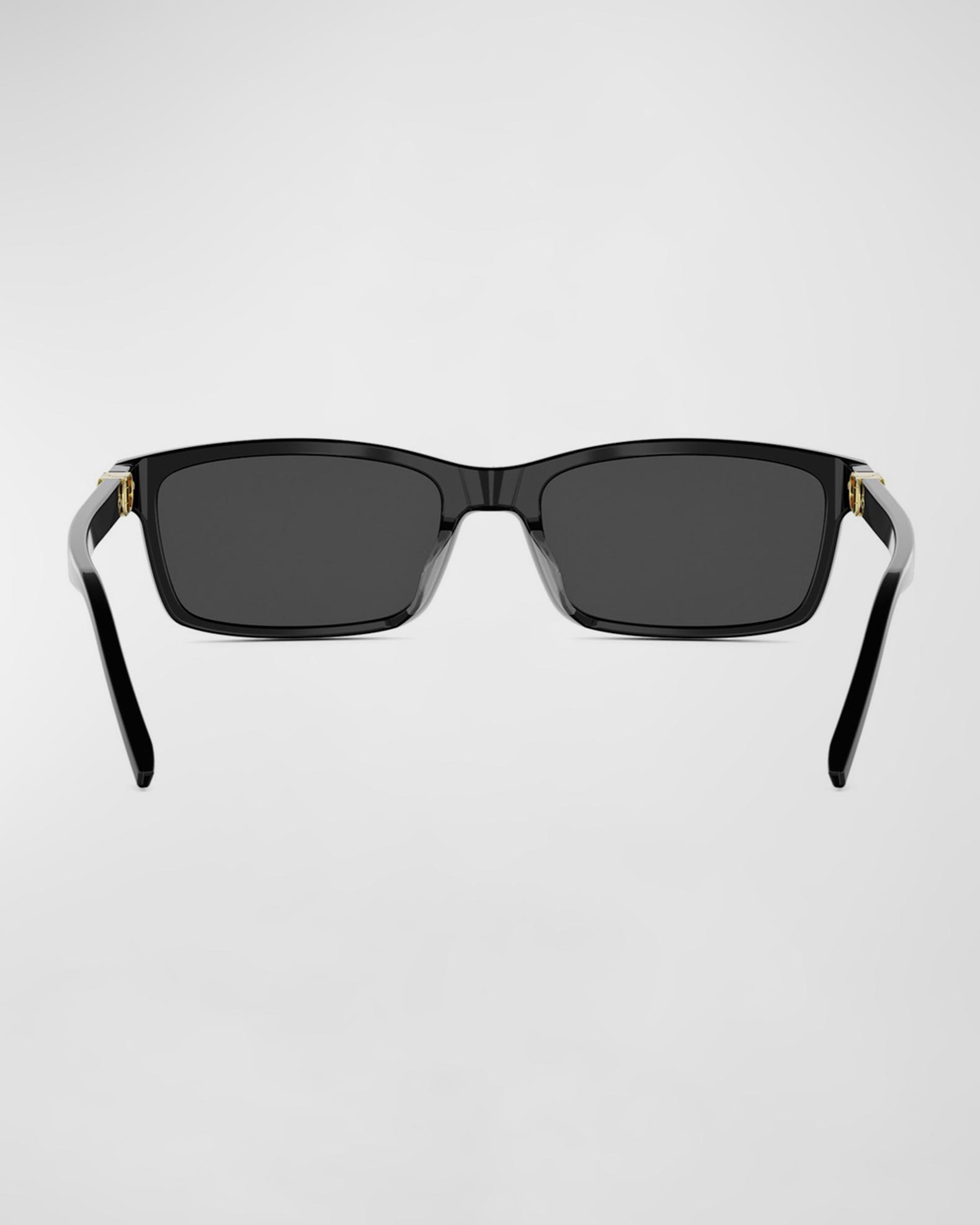 Dior Petit CD S1I Acetate Rectangular Sunglasses | Neiman Marcus