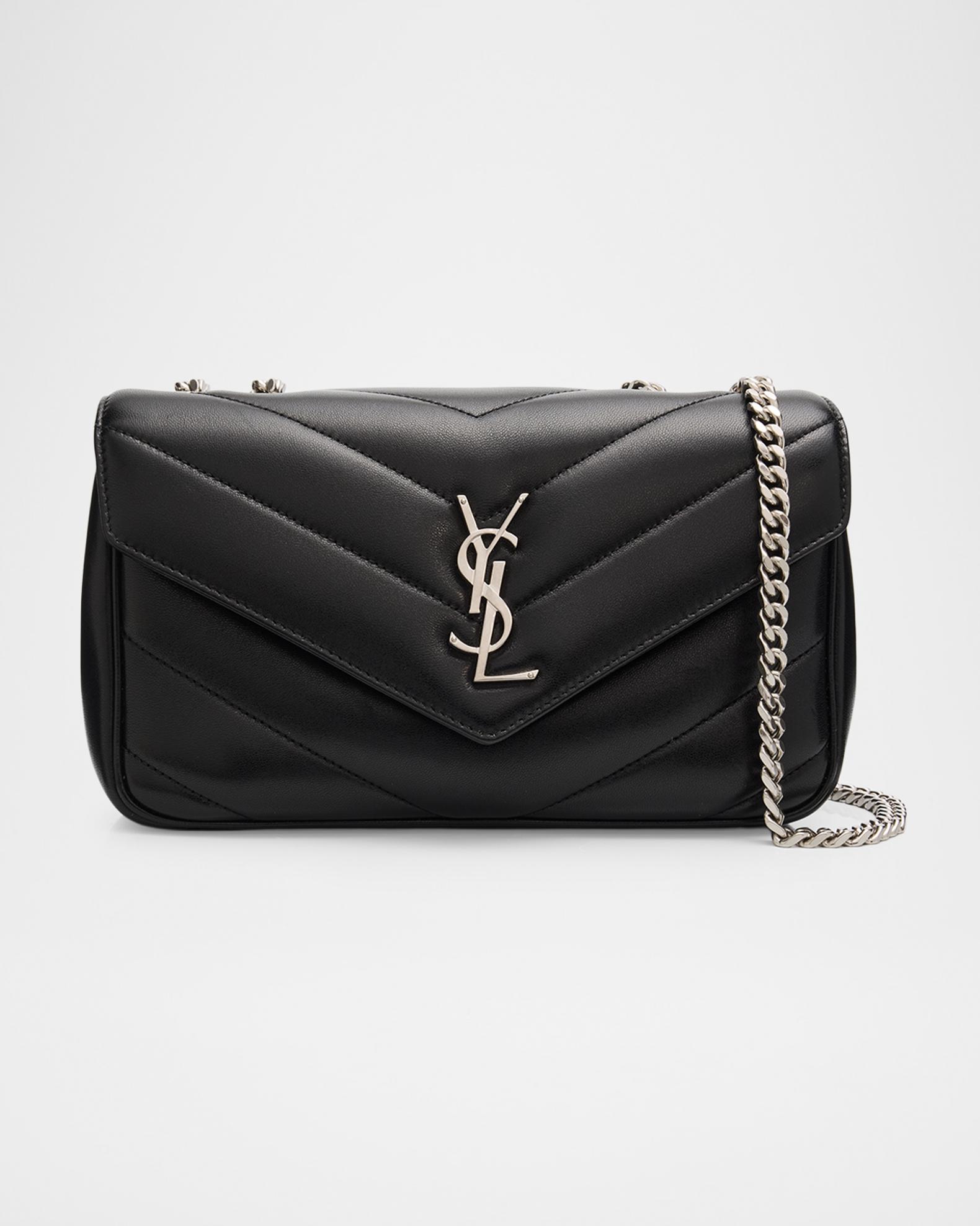 Saint Laurent Lou Lou YSL Quilted Leather Crossbody Bag | Neiman