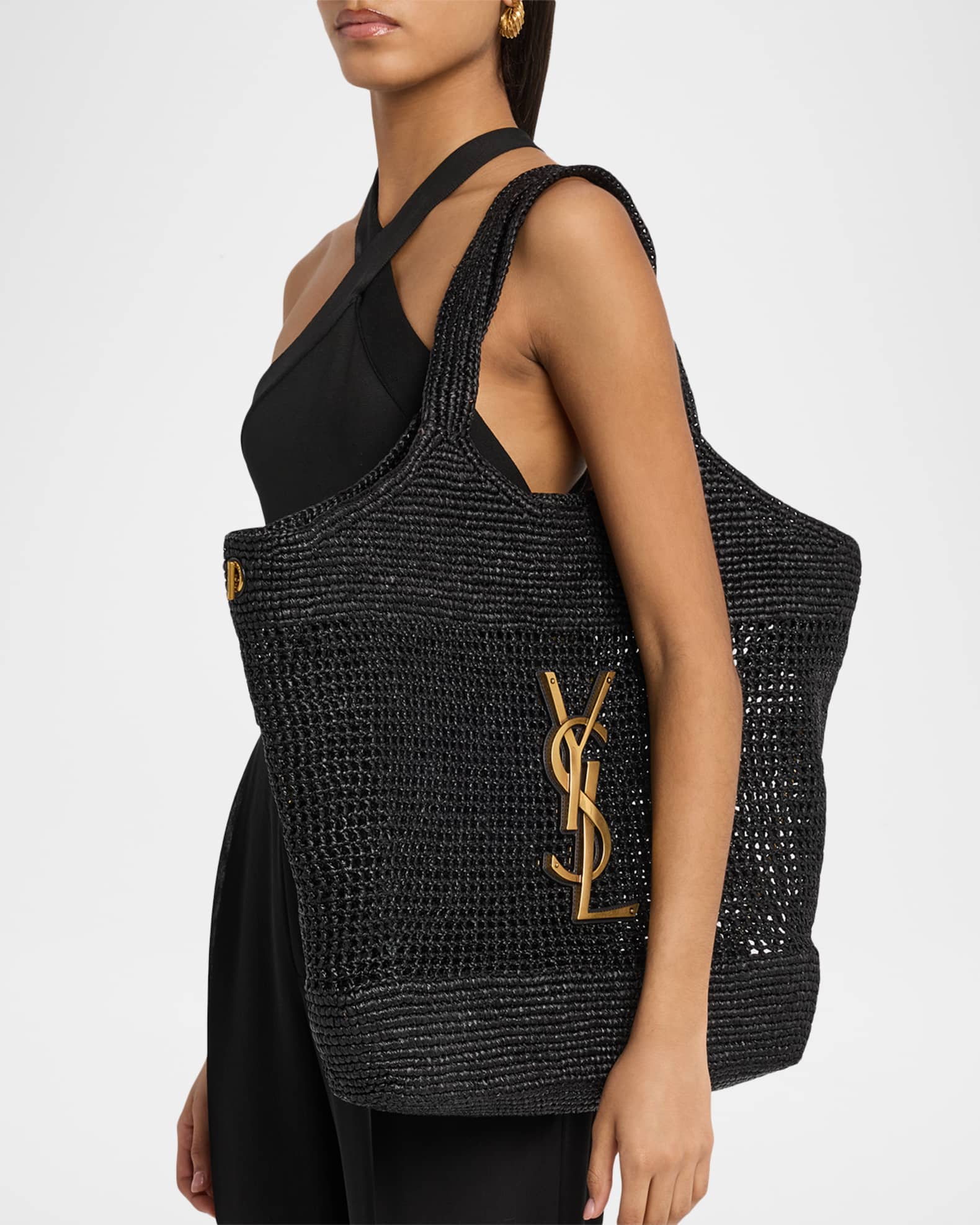 white christmas dresses 1980's Yves Saint Laurent Knit Beaded Dress – The Golden Pearl Vintage main image 0