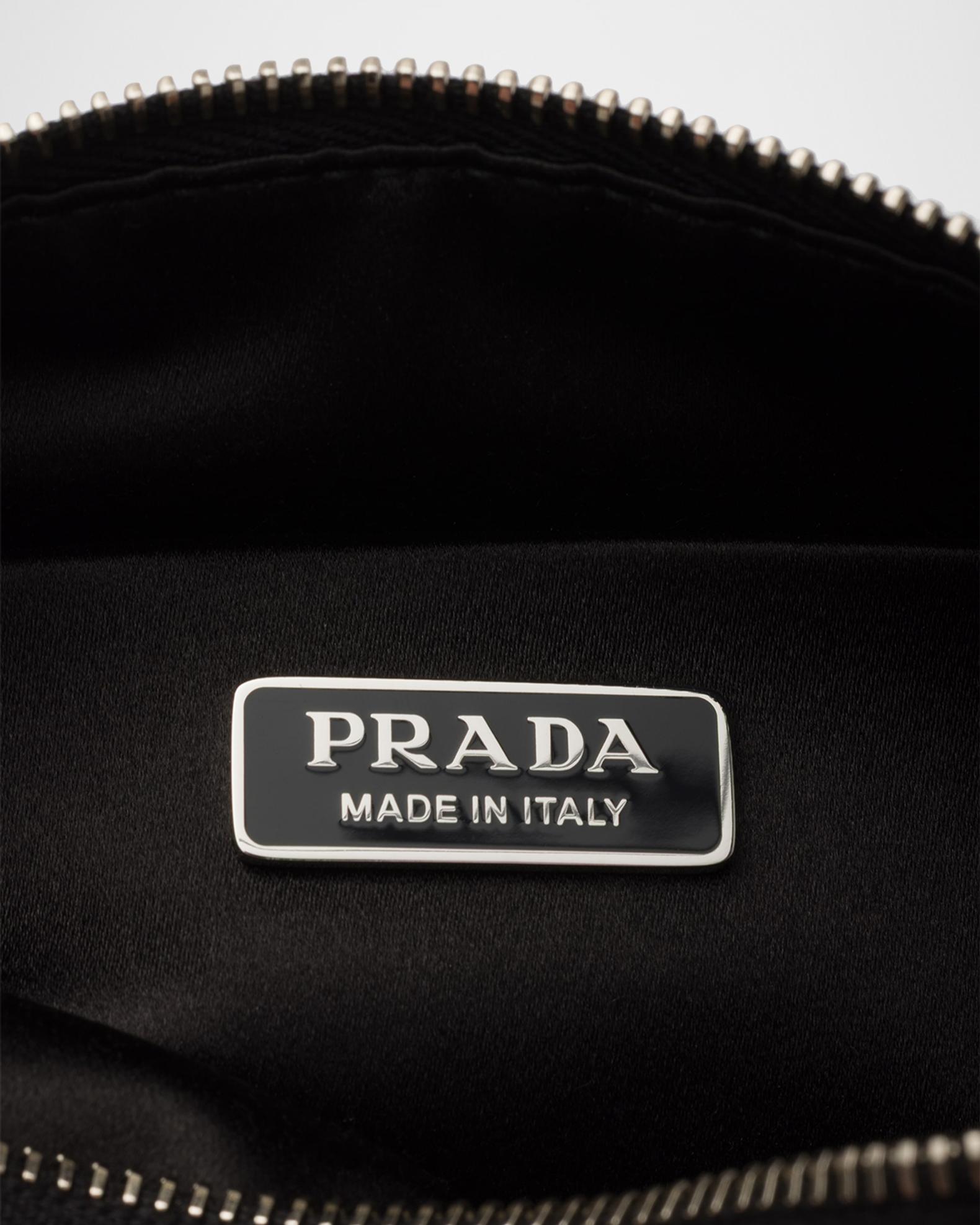 Prada Mini Crystal-Studded Bag with Shoulder Strap | Neiman Marcus