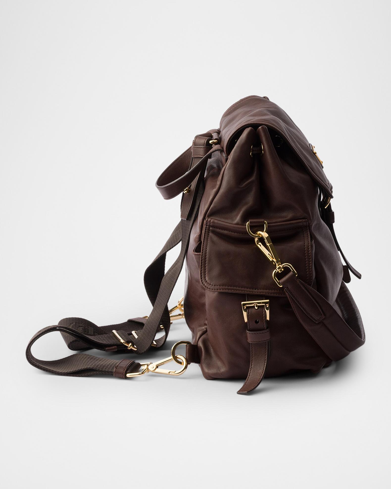 Explore Medium Nappa Leather Backpack | Neiman Marcus