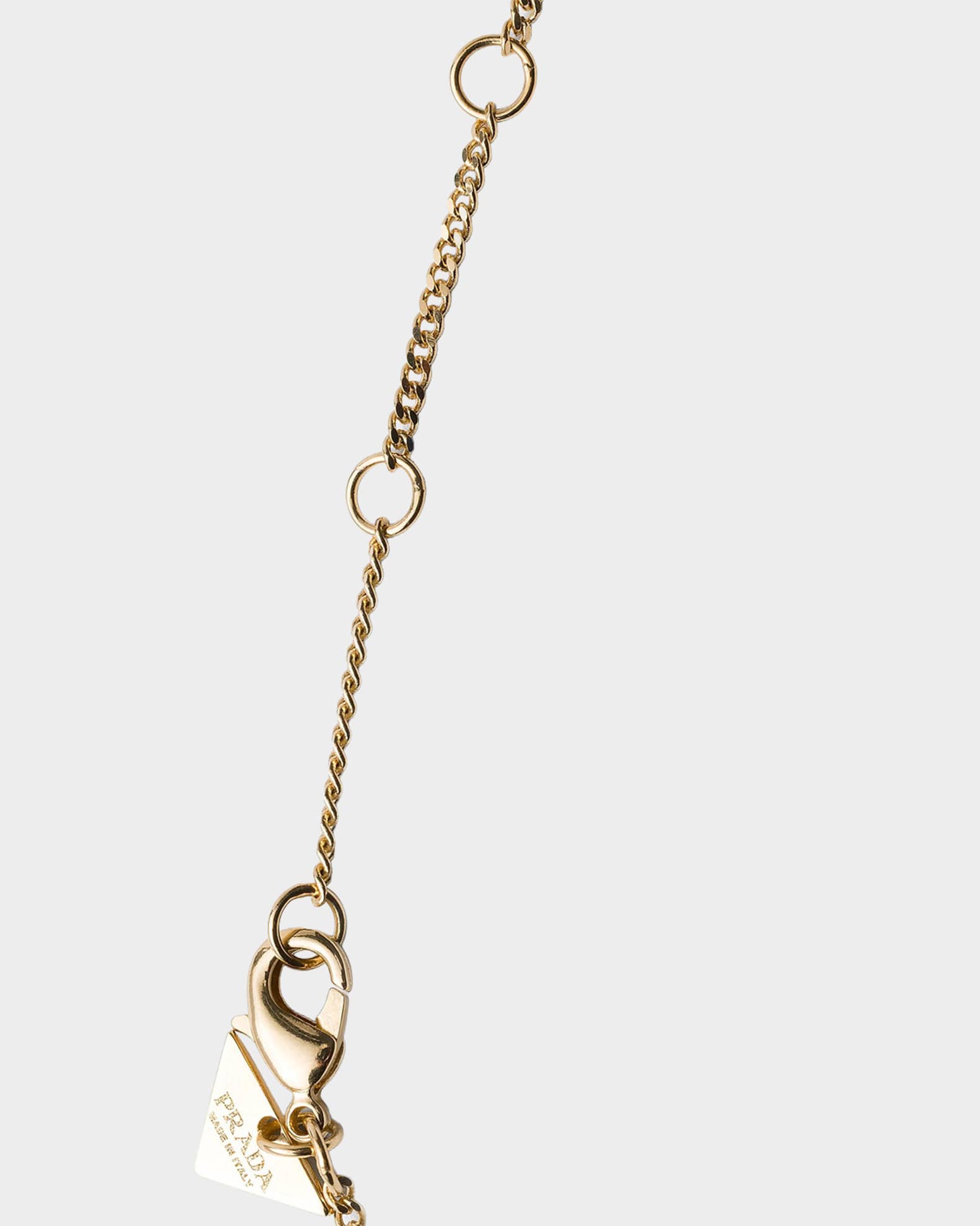 Prada Enameled Metal Necklace | Neiman Marcus