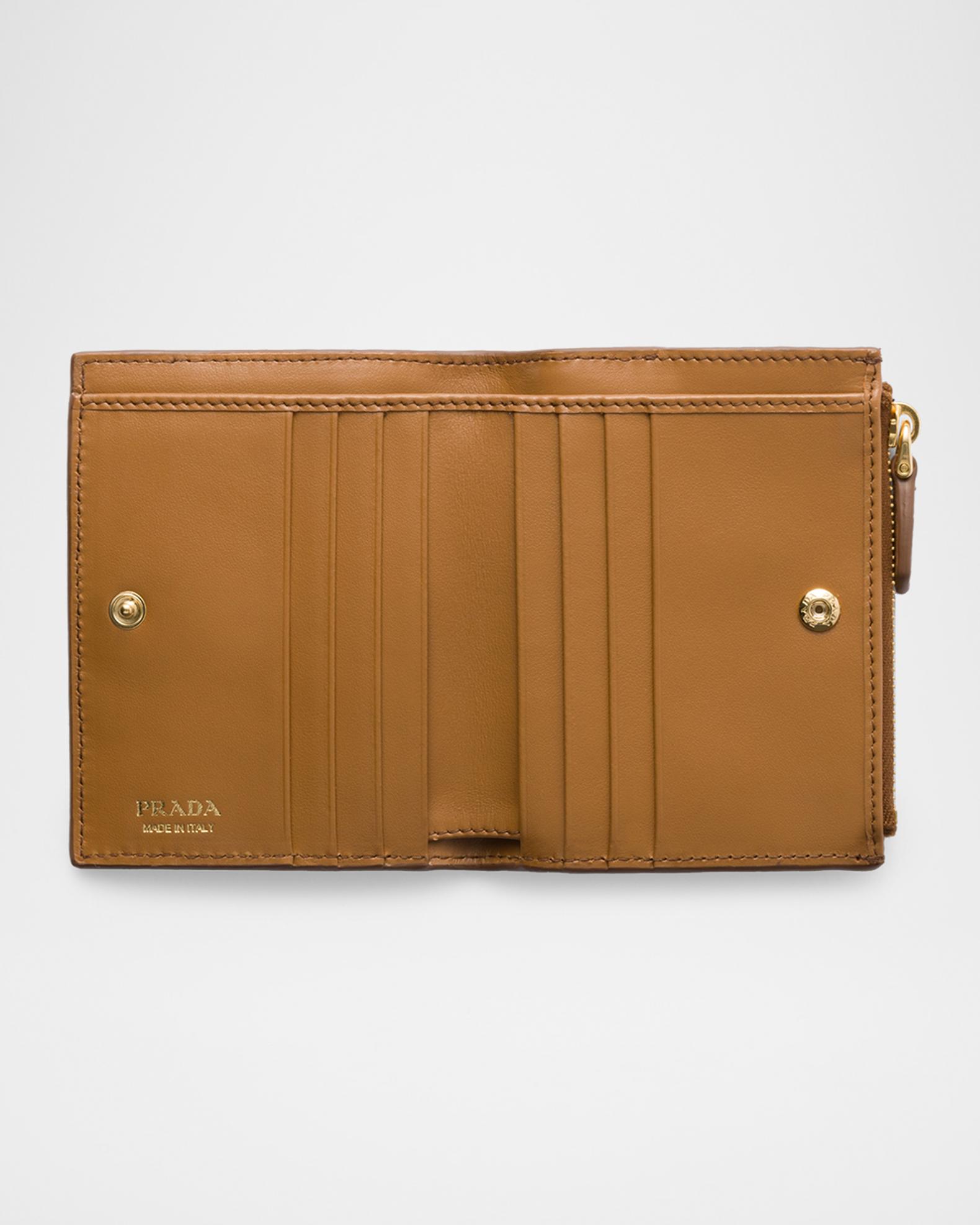 Prada Small Leather Wallet | Neiman Marcus
