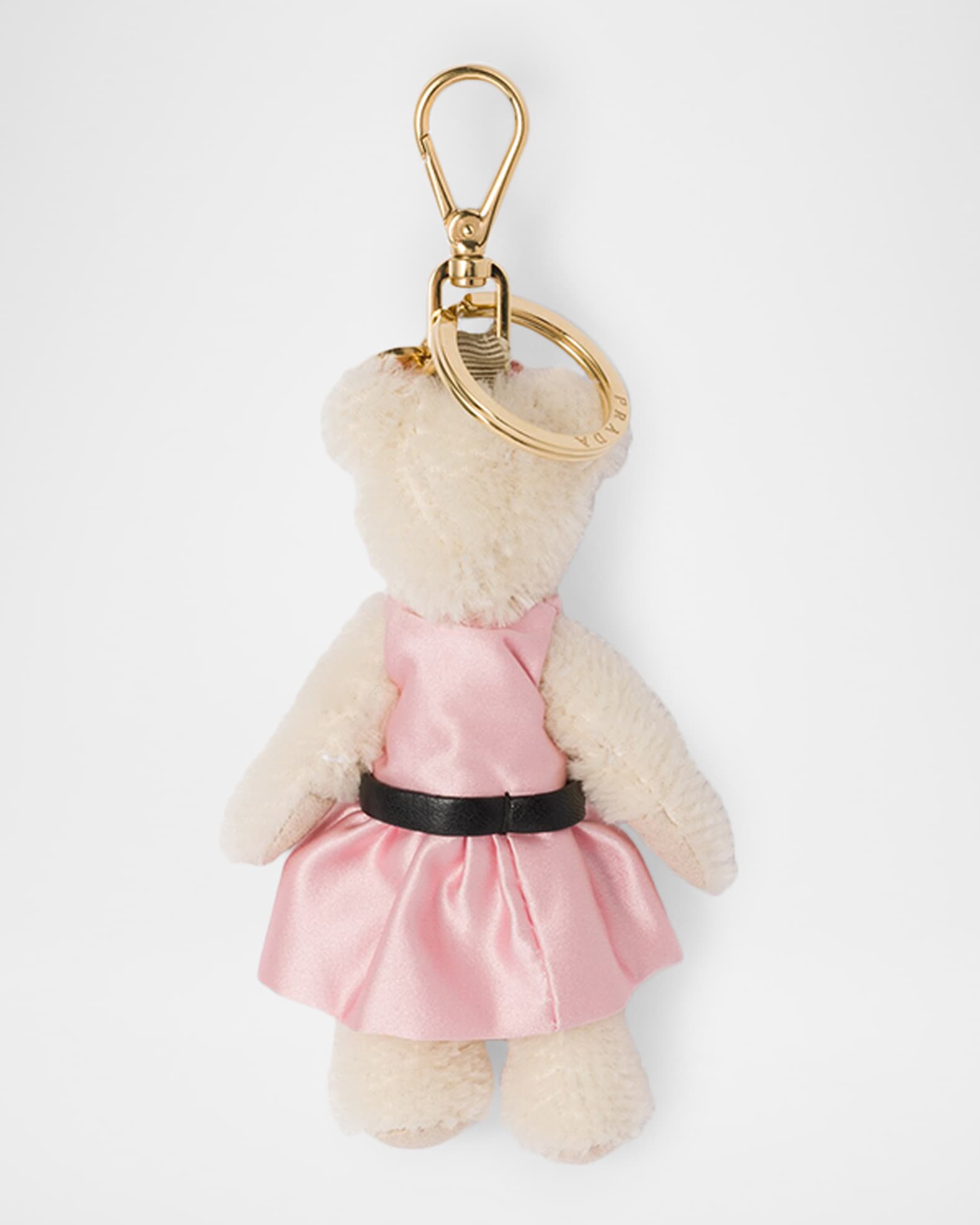 Prada Teddy Bear Keychain Bag Charm | Neiman Marcus