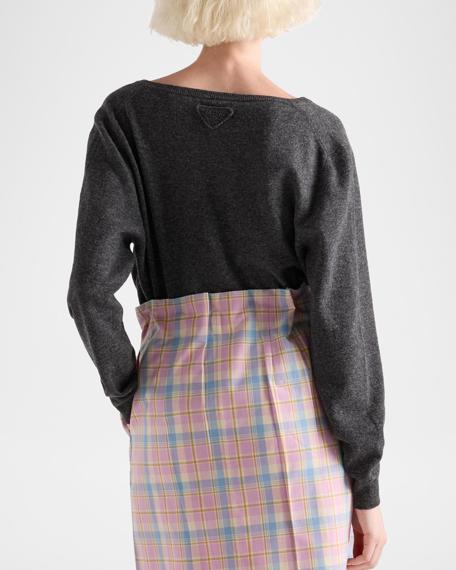 Prada Cashmere V-Neck Sweater | Neiman Marcus