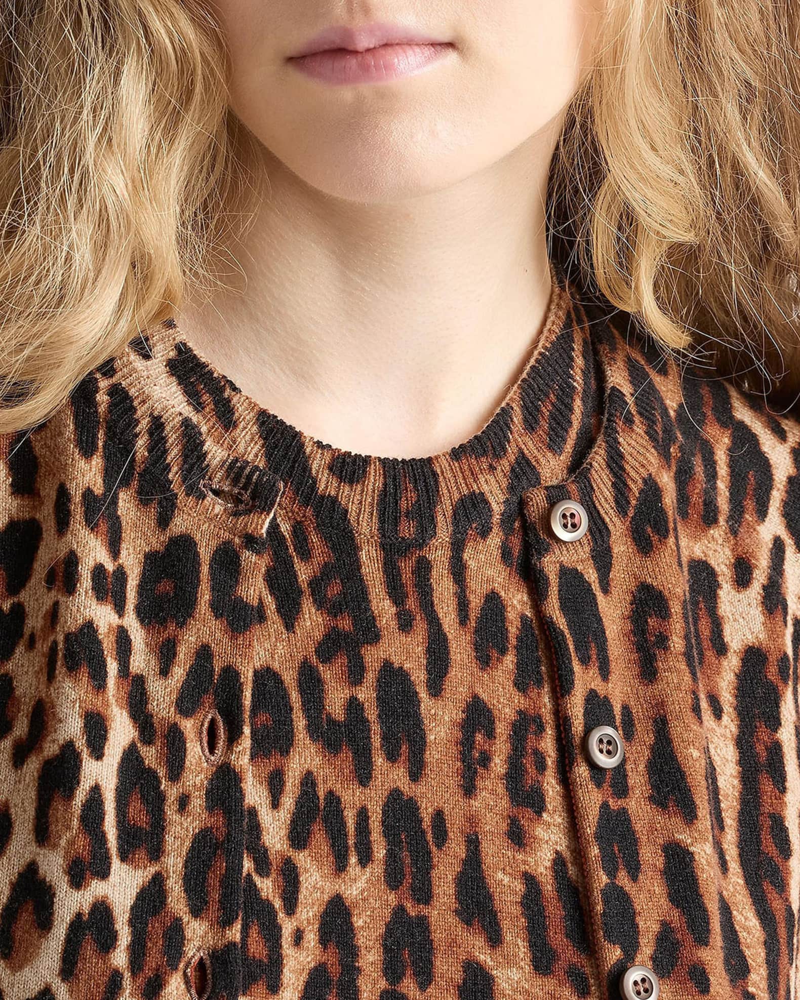 【希望価格今日のみ】PRADA CASHMEREPATTERN KNITVEST Prada Leopard-Print Cashmere Cardigan | Neiman Marcus