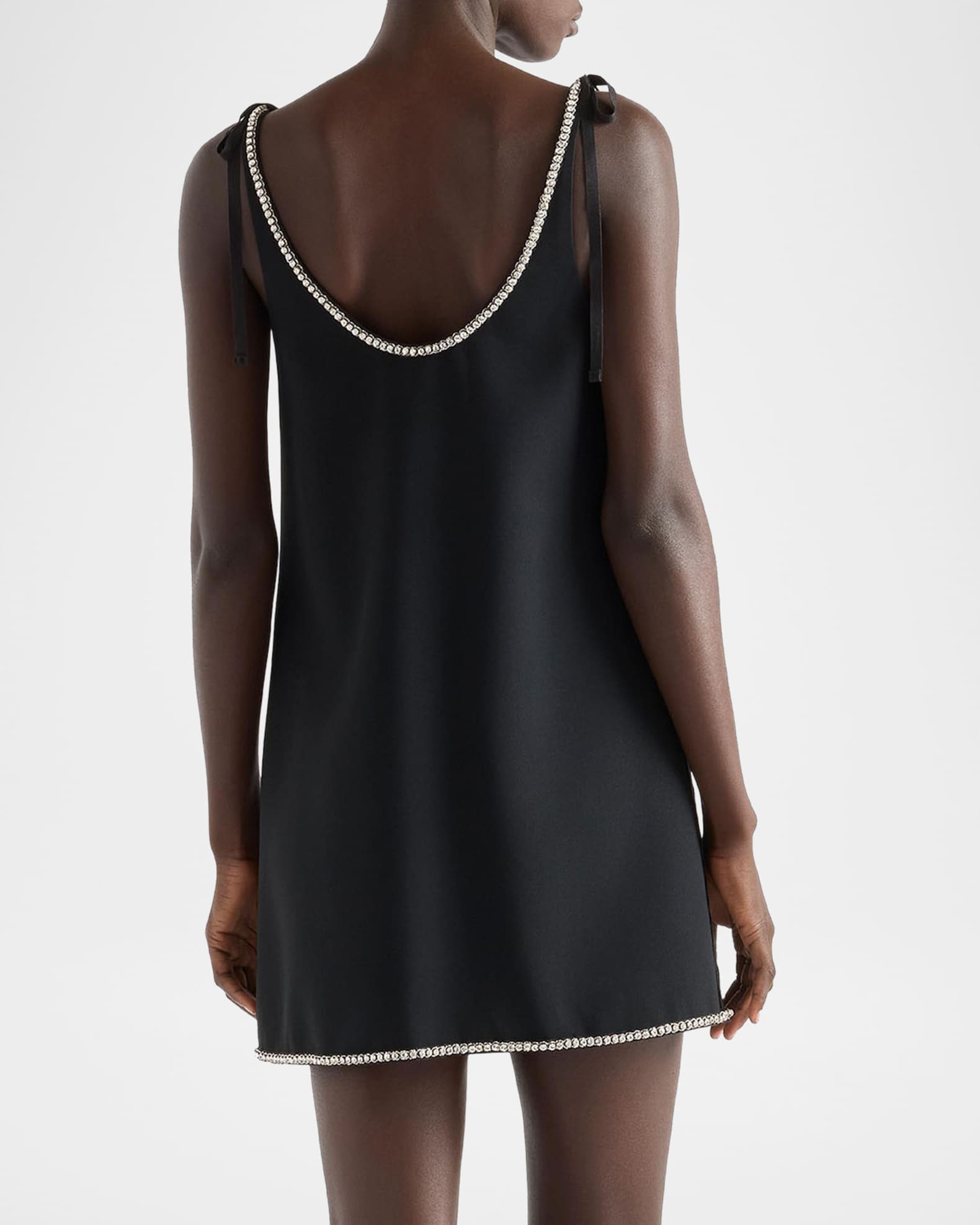 faux leather dress mini One-Shoulder Faux Leather Mini Dress main image 0