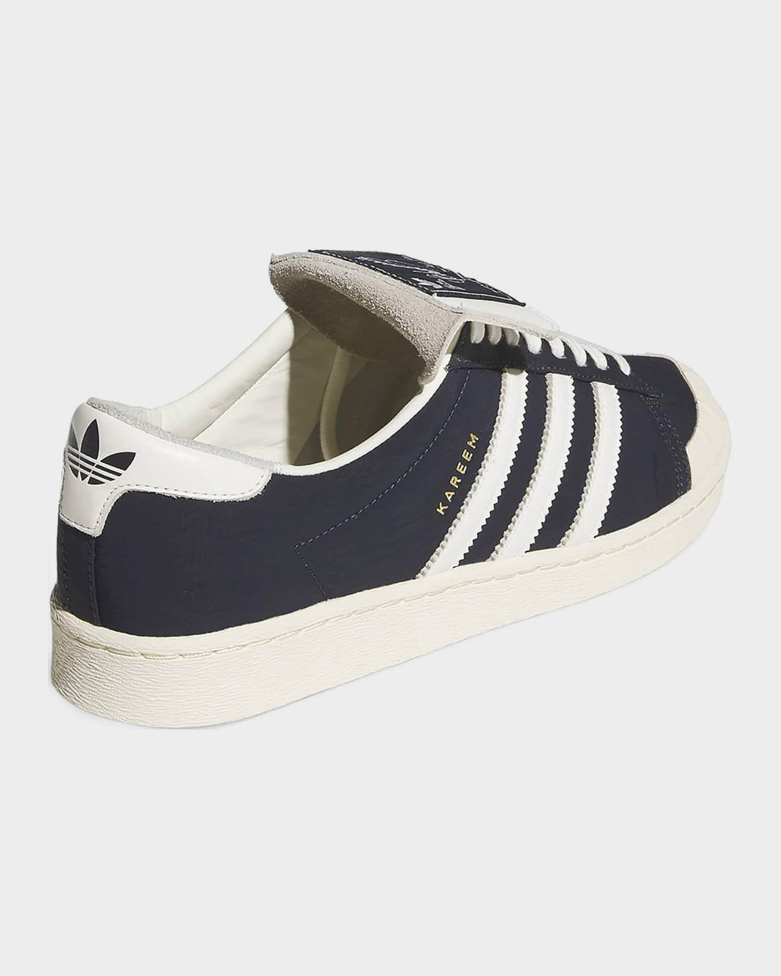 Adidas x Willy Chavarria Men's Leather Low-Top Sneakers | Neiman