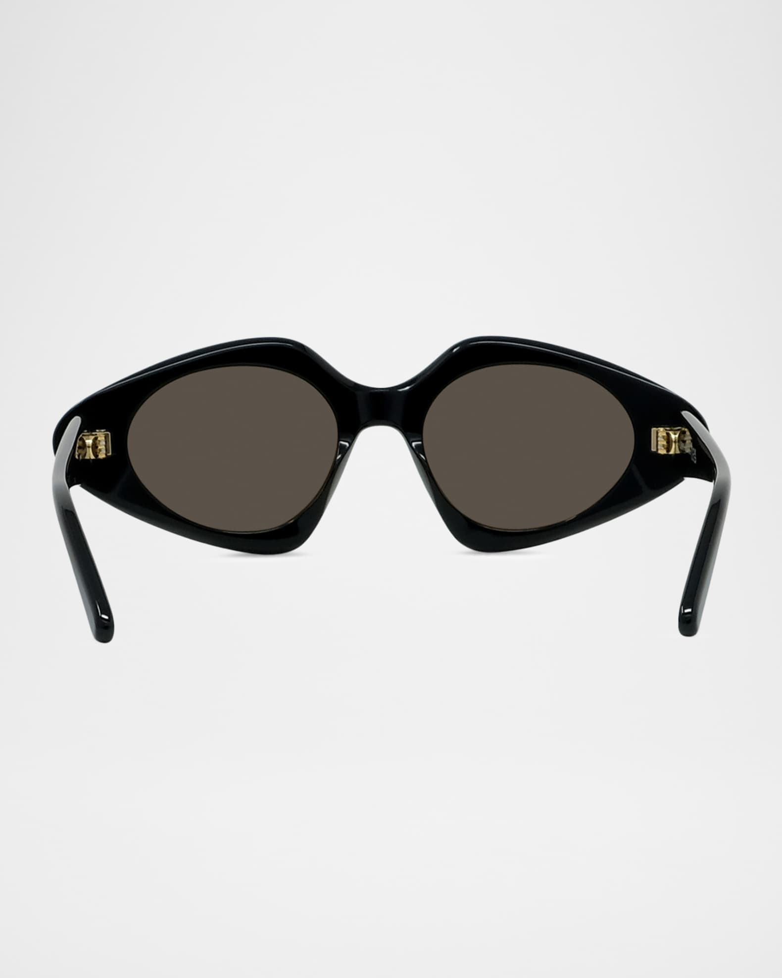 Loewe Triangle Slim 50mm Geometric Sunglasses | Neiman Marcus