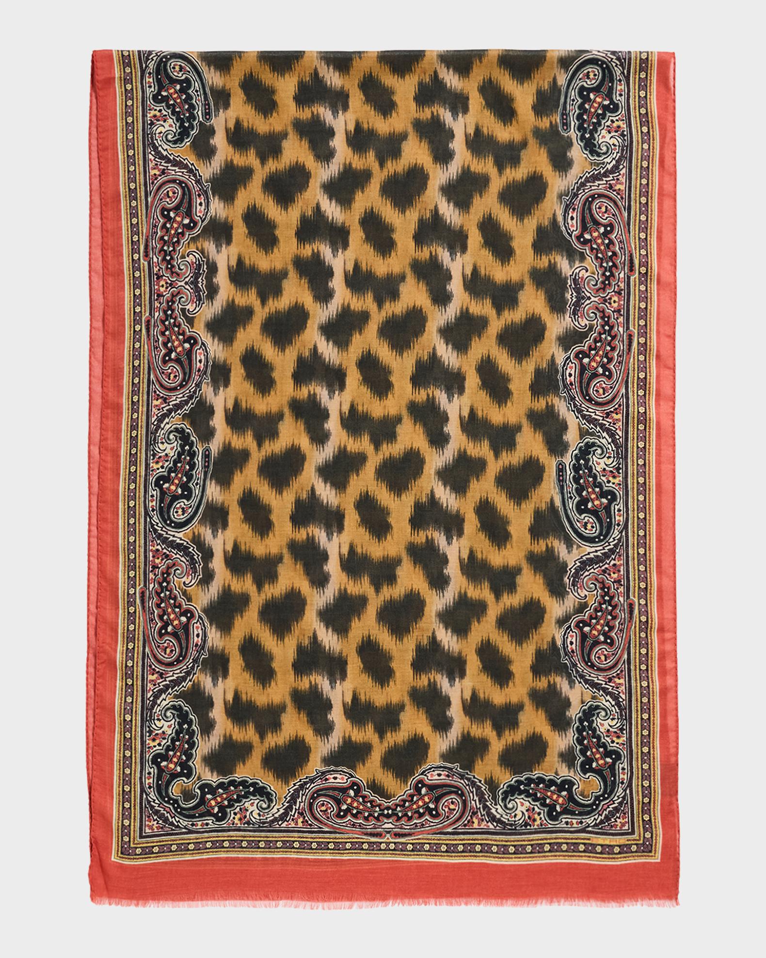 Etro Orfeo Animal-Print Scarf | Neiman Marcus